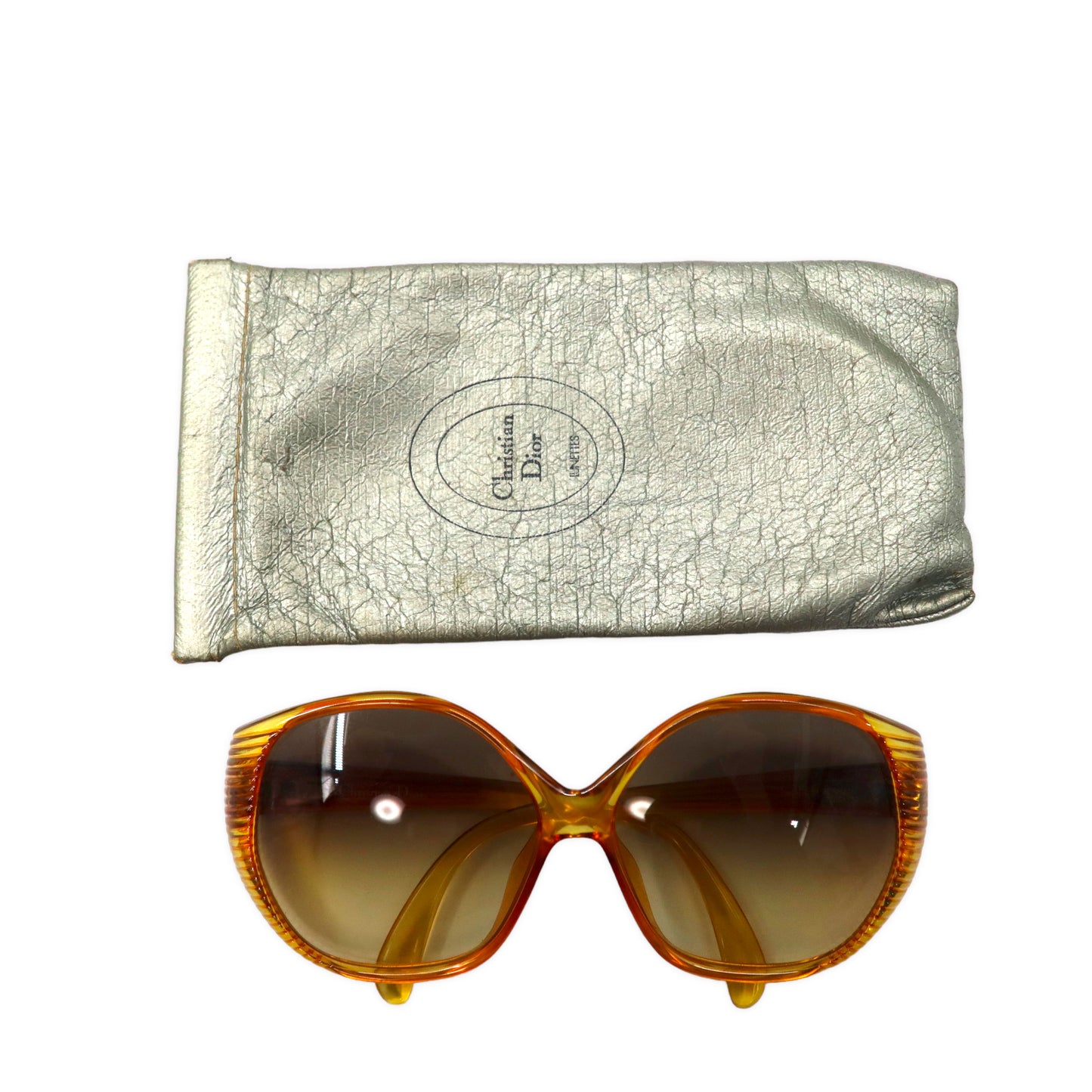 Christian Dior 80年代 ドイツ製 サングラス イエロー 2061 10 オールド