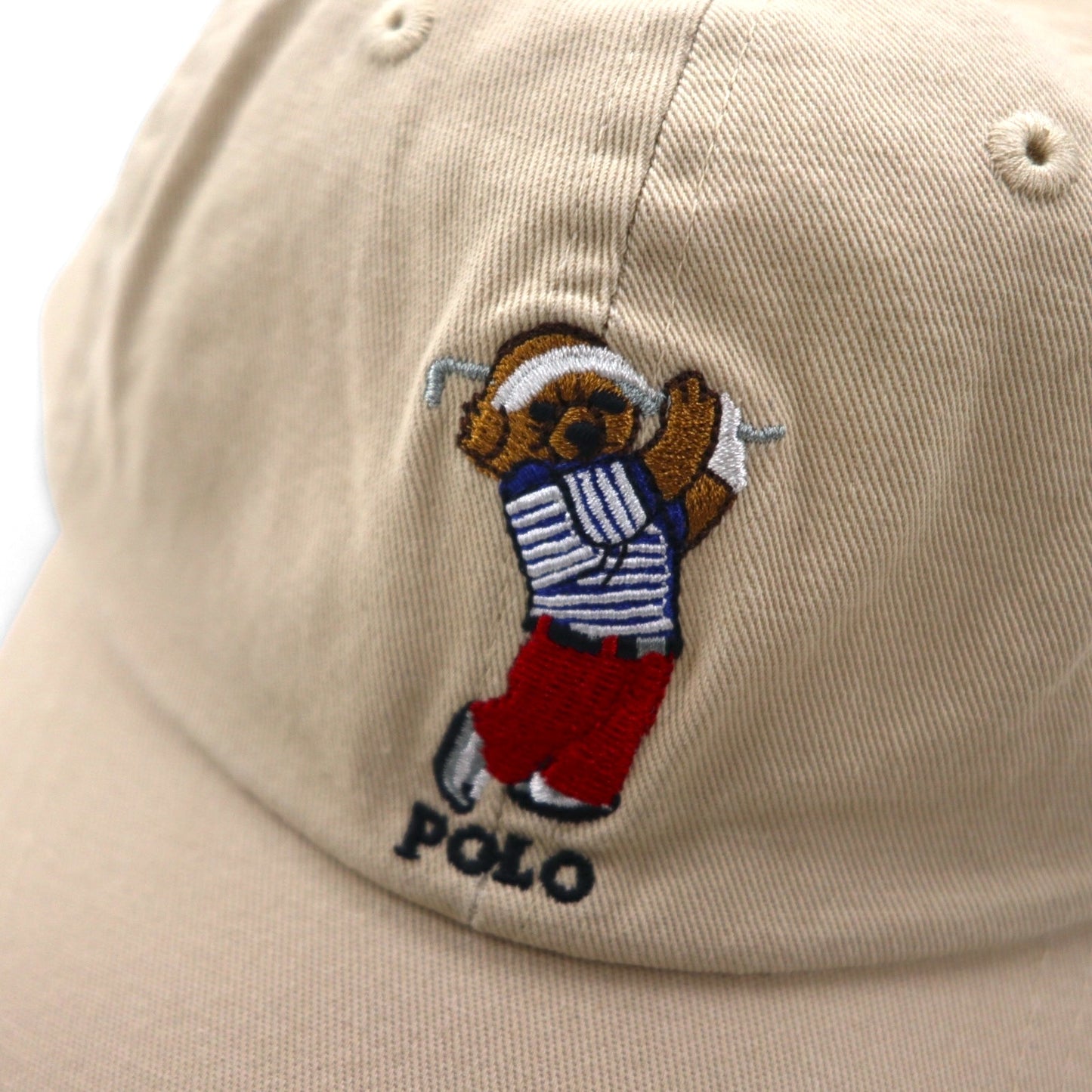 Polo Ralph Lauren ポロベア POLO BEAR ベースボールキャップ 6パネル 刺繍 ゴルフ 未使用品