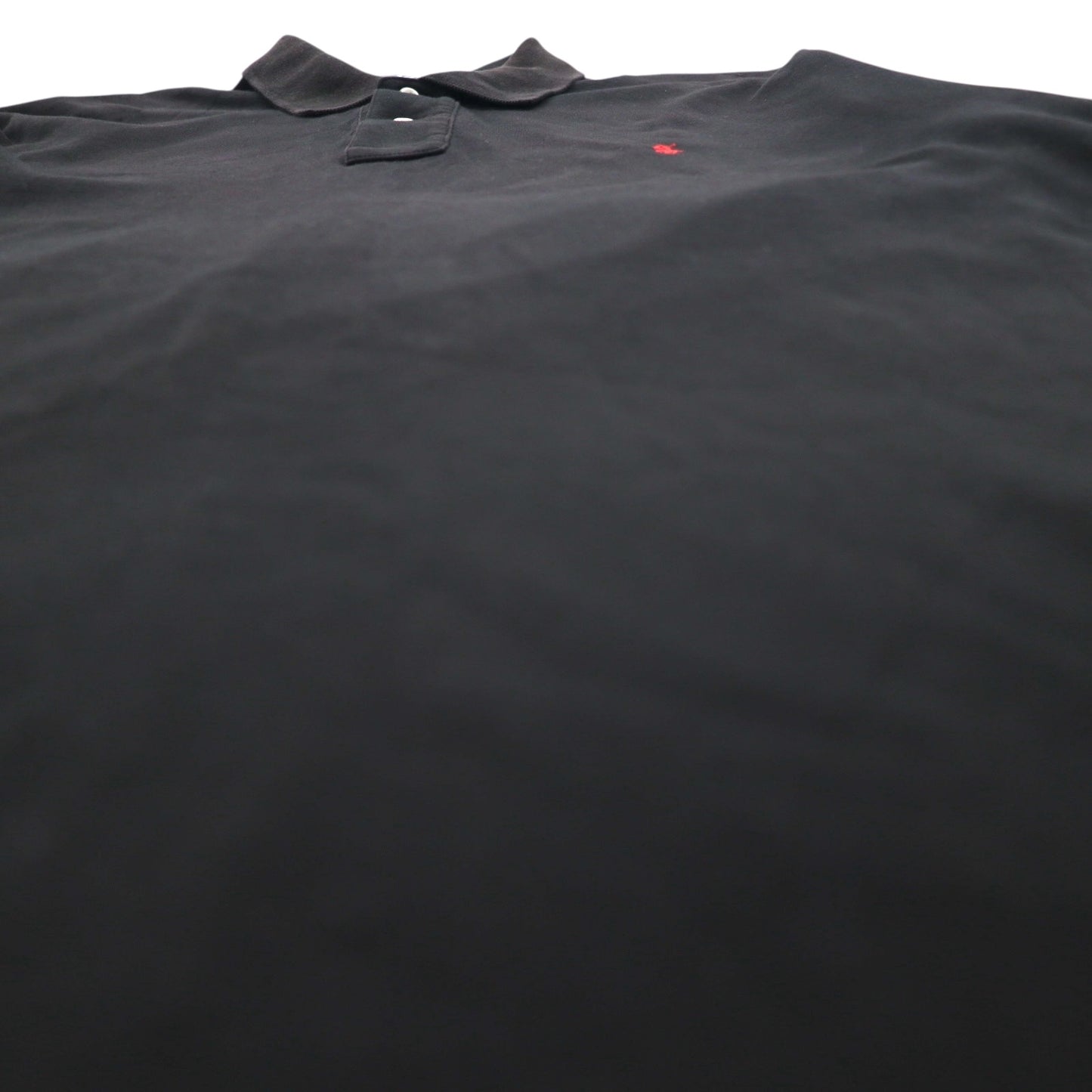 Polo by Ralph Lauren 90s Polo Shirt, Medium, Black, Cotton, Small Pony Embroidery