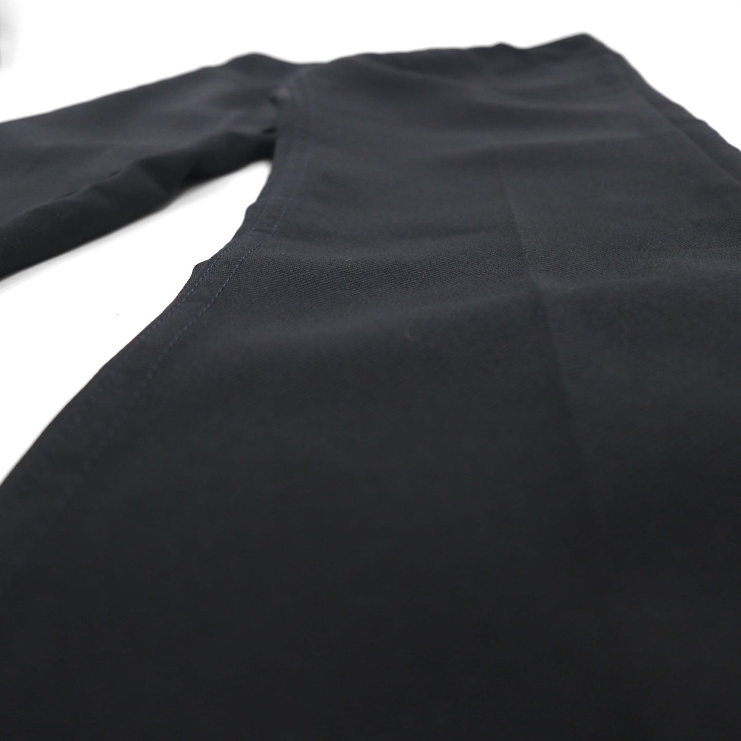 Wrangler 00年代 スラックス パンツ ブーツカット ランチャー ドレス ジーンズ M ブラック フレア 82BK