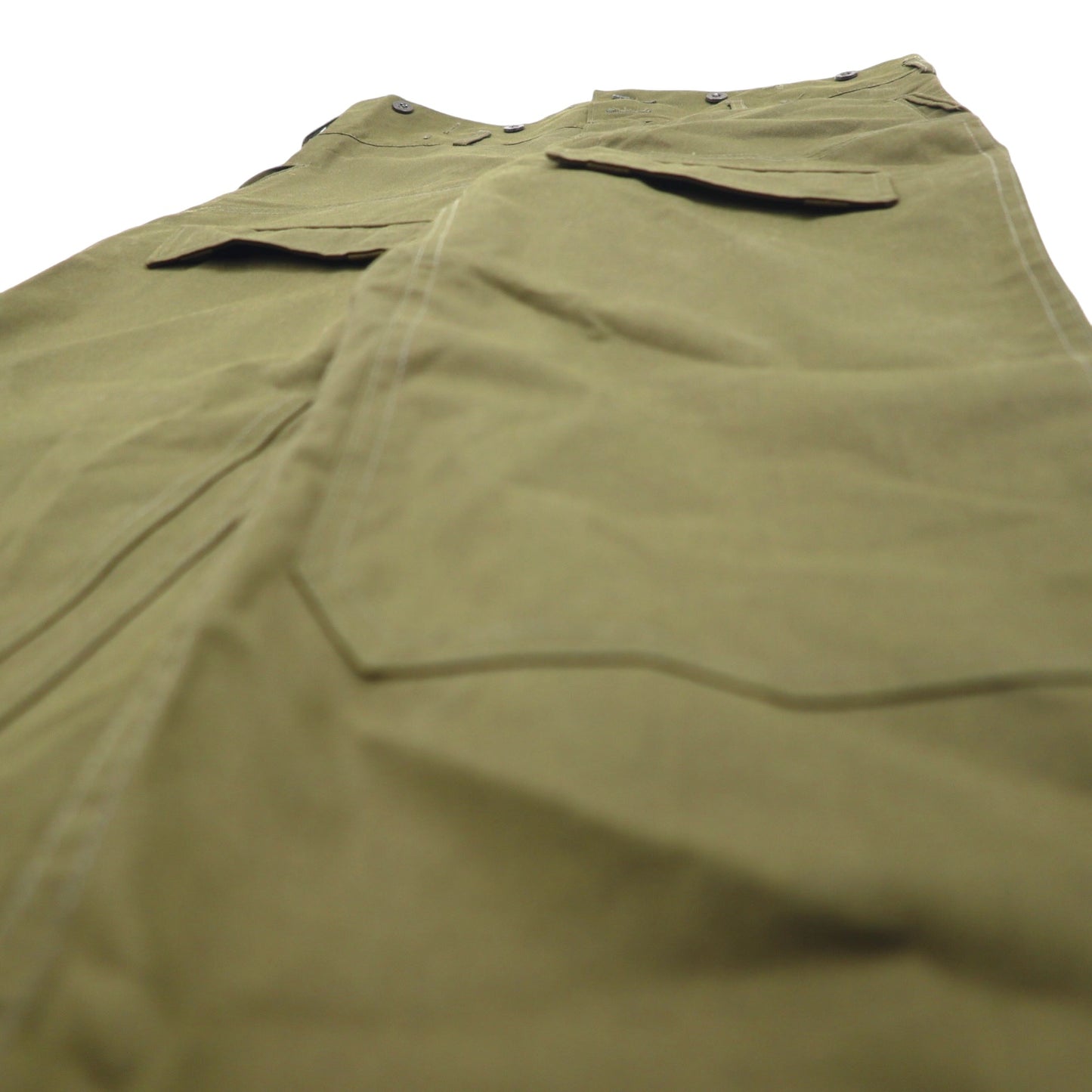 Czech Army チェコ軍 M-85 ミリタリー ダブルニー カーゴパンツ XL カーキ コットン