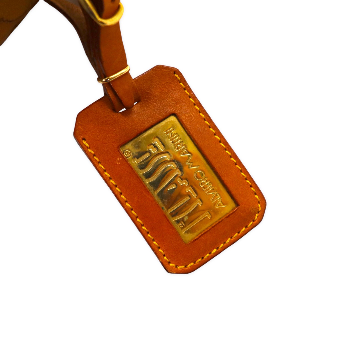 PRIMA CLASSE Made in Italy 2WAY Mini Boston Bag Shoulder Bag Beige PVC Map Pattern