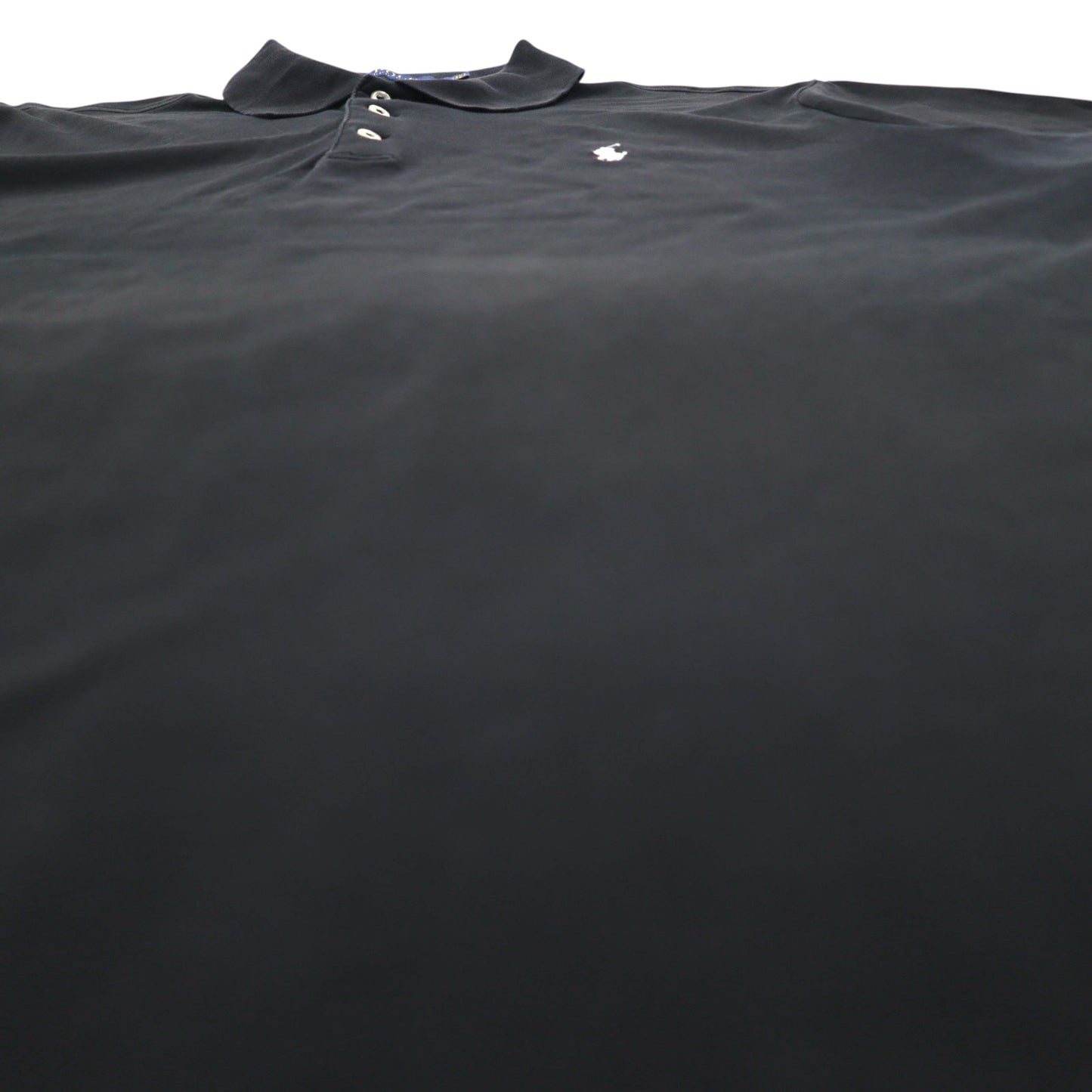 POLO RALPH LAUREN クラシックフィット CLASSIC FIT ポロシャツ L ブラック コットン スモールポニー刺繍