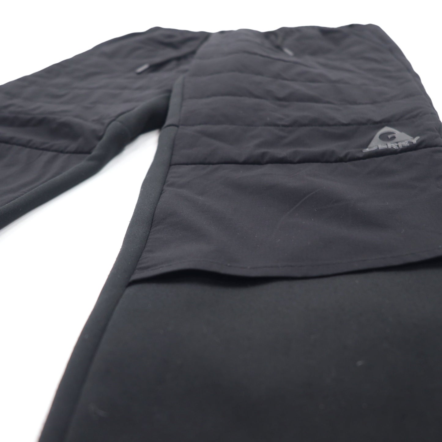 GERRY Polystretch Insulated Track Pants Down Pants L Black Polyester Padding Stretch Water Repellent