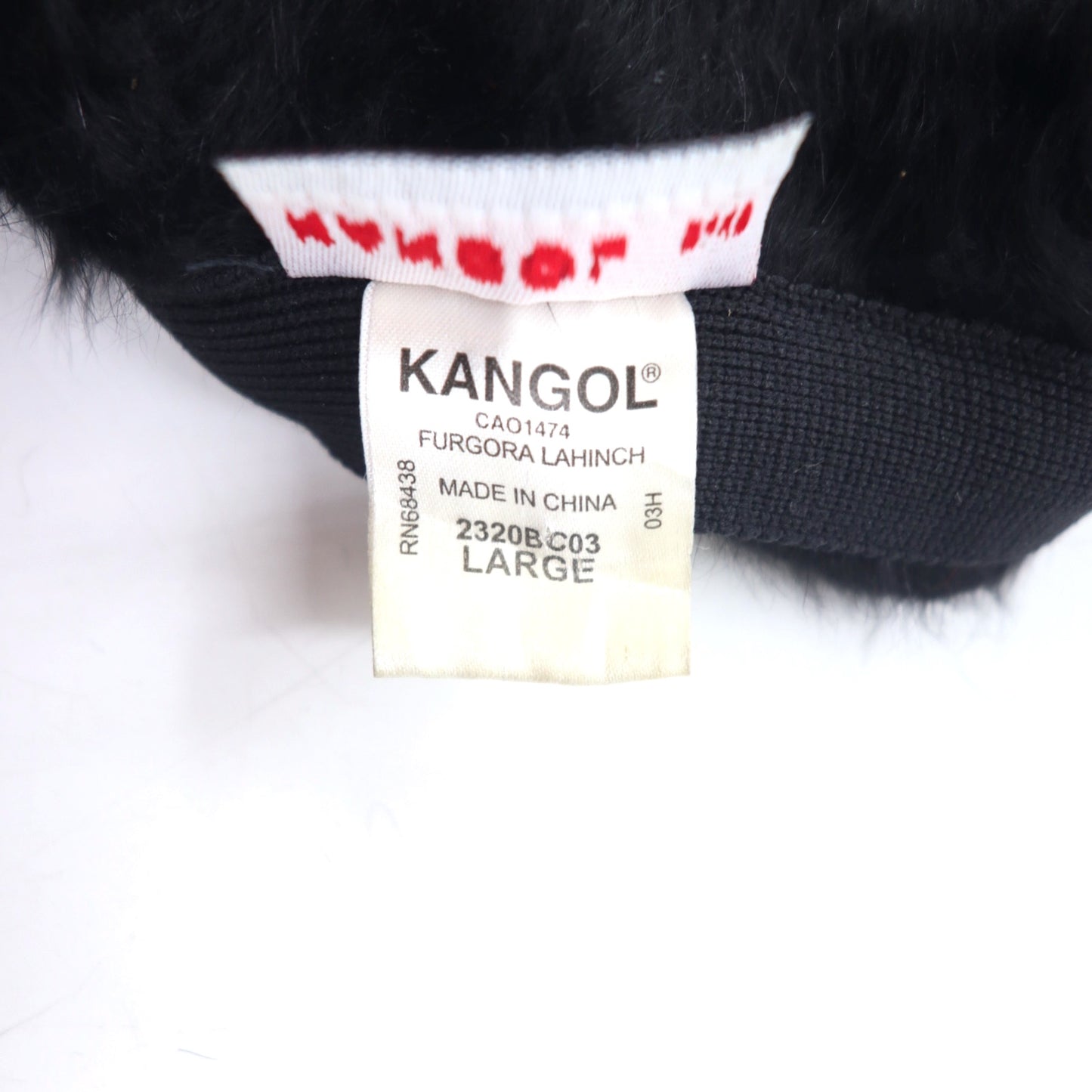 KANGOL blue ファーゴラ ラヒンチ バケットハット L ブラック アンゴラ FURGORA LAHINCH