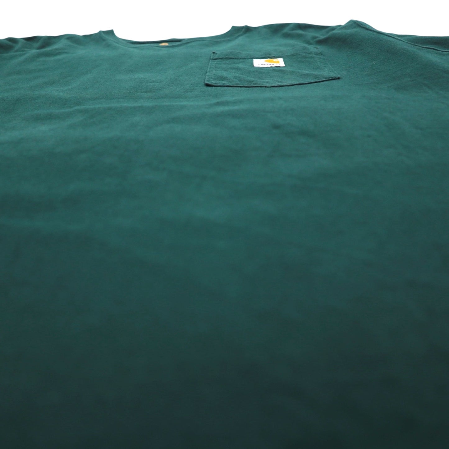 carhartt original fit pocket t-shirt L green cotton ORIGINAL FIT