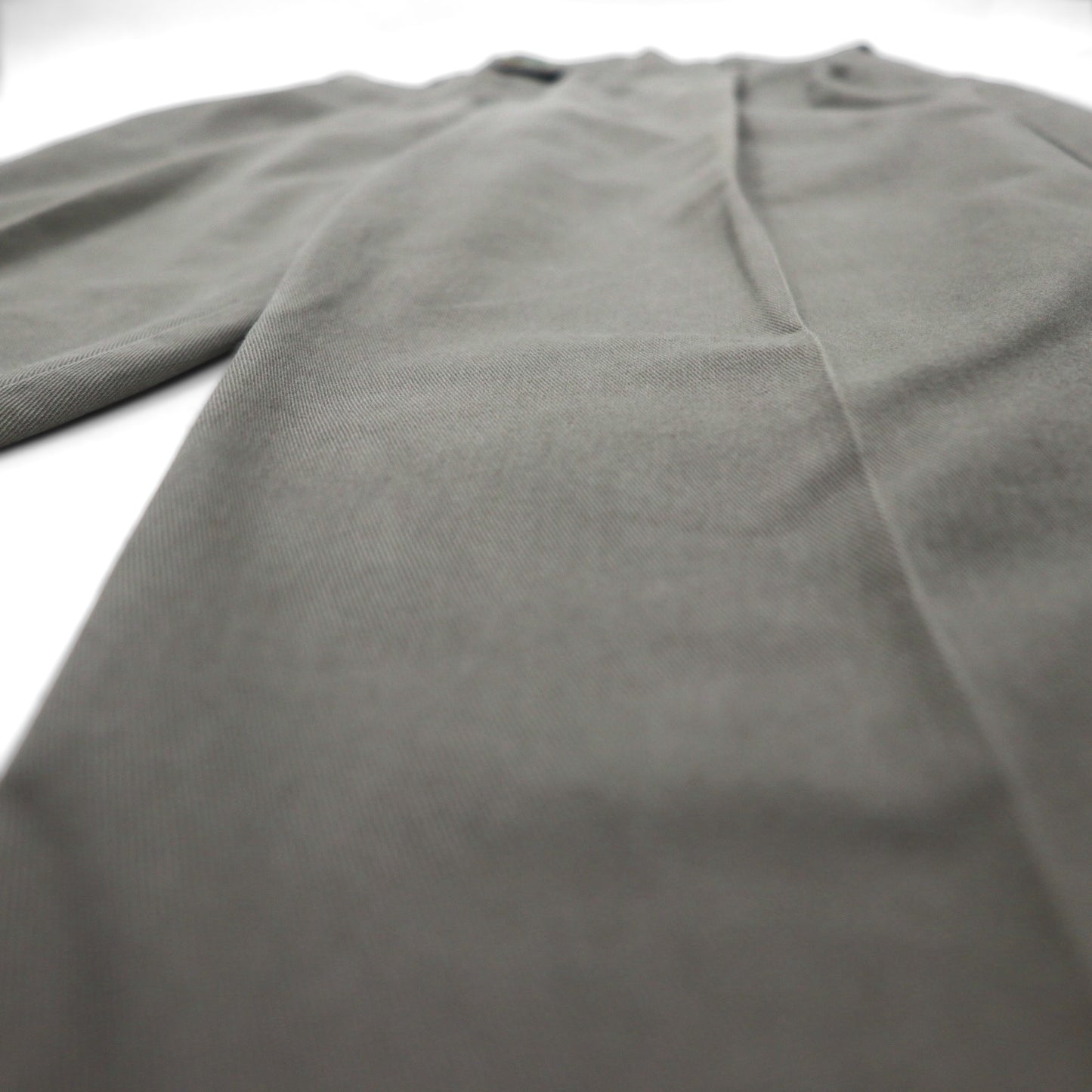 TOMMY HILFIGER 90年代 2タック ワイド チノパンツ L ベージュ コットン プリーツ センタープレス