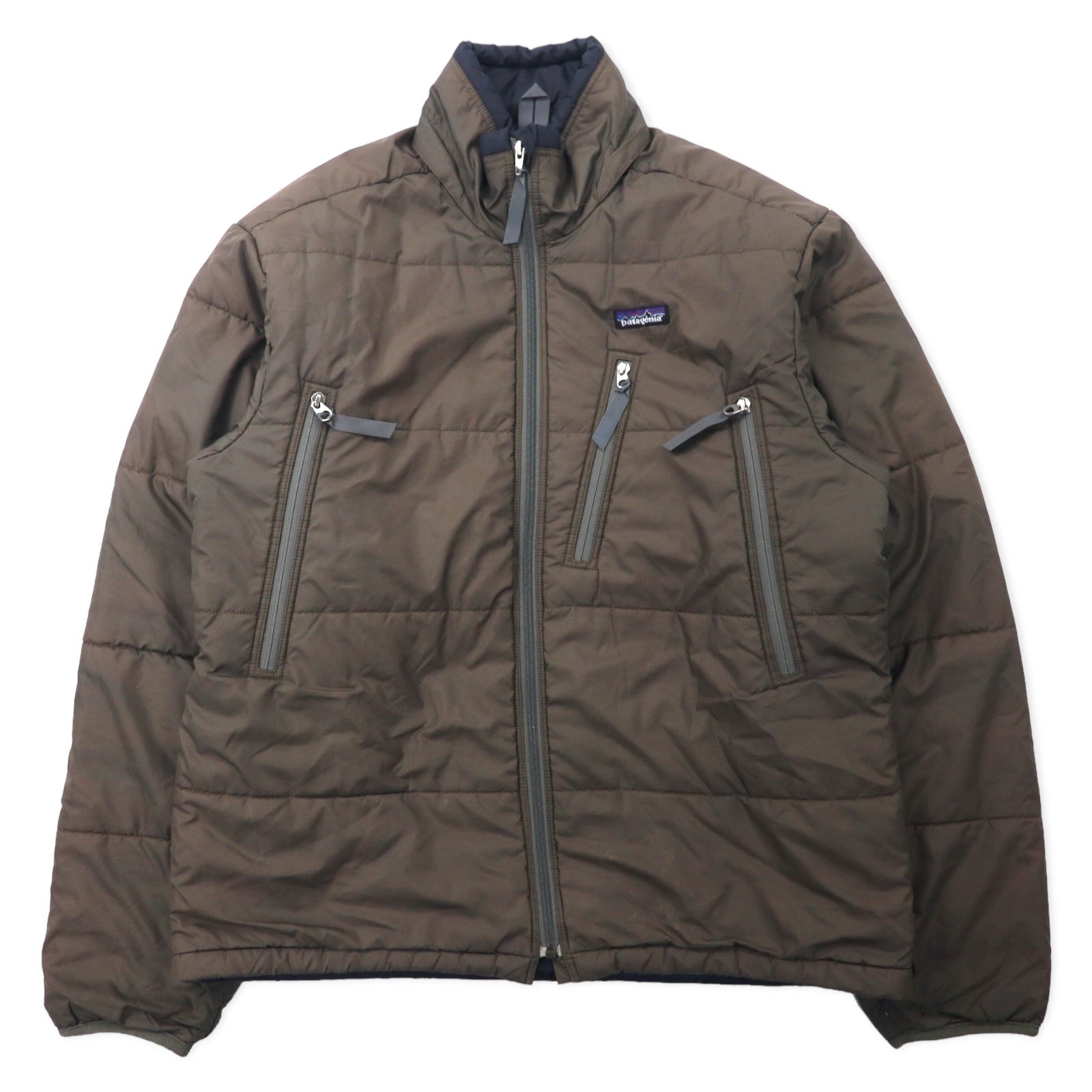 PATAGONIA Puff Jacket Cotton M Khaki Polyester 83990 – 日本然リトテ