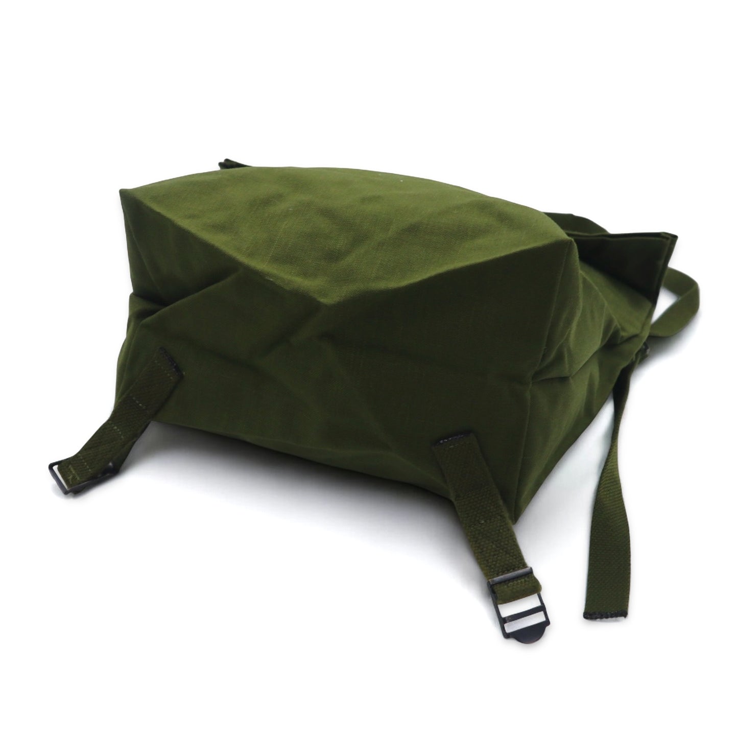 Danish Army デンマーク軍 80年代 2WAY ロールトップ メッセンジャーバッグ カーキ デッドストック 未使用品