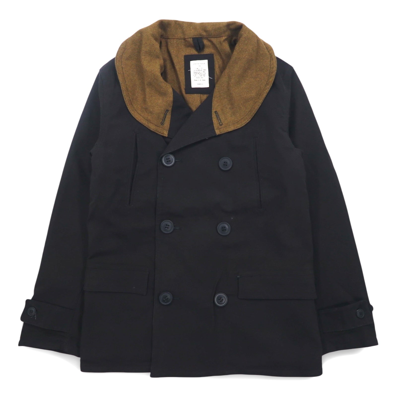 US ARMY Mackinaw Coat, Double-Breasted Jeep Coat, Size M, Wool 