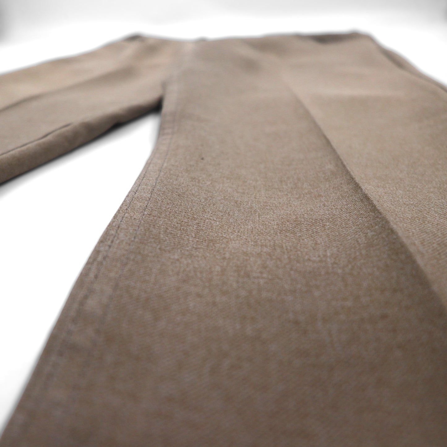 Levi's 80年代 USA製 スタプレ STA-PREST ブーツカット フレア スラックス パンツ L ブラウン 10517 9125 センタープレス 42TALON 黒タグ