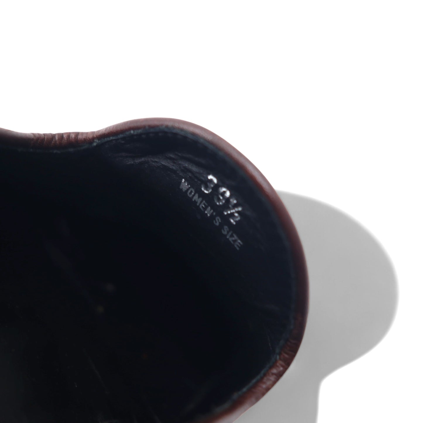 TOD'S Platform Tassel Loafer 24.5cm Brown Leather Made in Italy