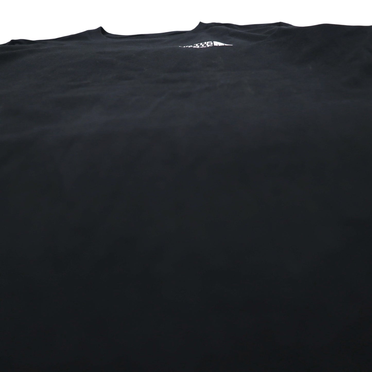 THE NORTH FACE Back Logo Print T-Shirt L Black Cotton US Standard