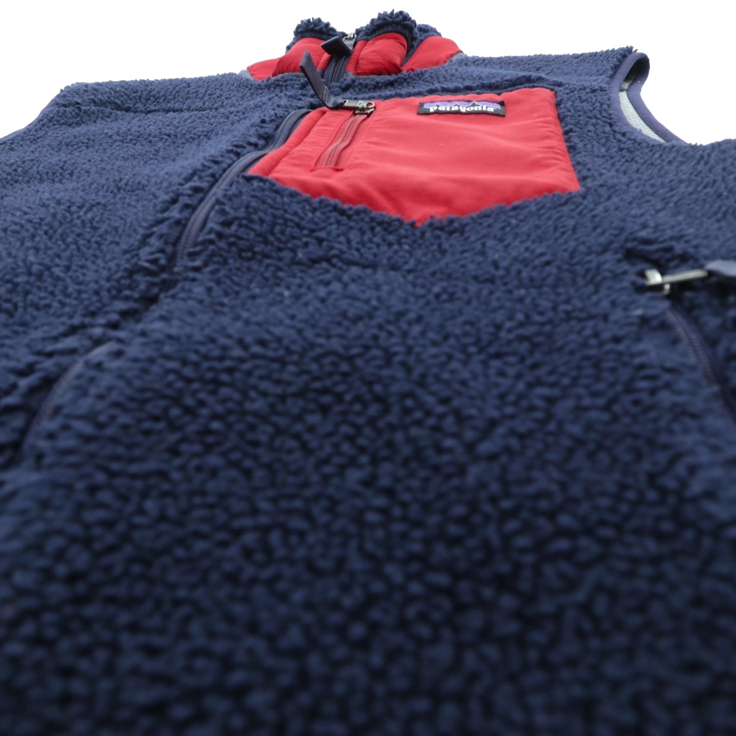 Patagonia クラシック レトロX Classic Retro X ボア フリース ベスト S ネイビー 23048