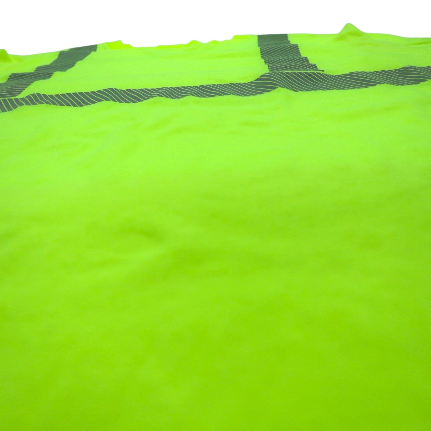 UNIQUE SOURCE Reflector Work T-Shirt Safety Tee 3XL Yellow Cotton Polyester Made in USA