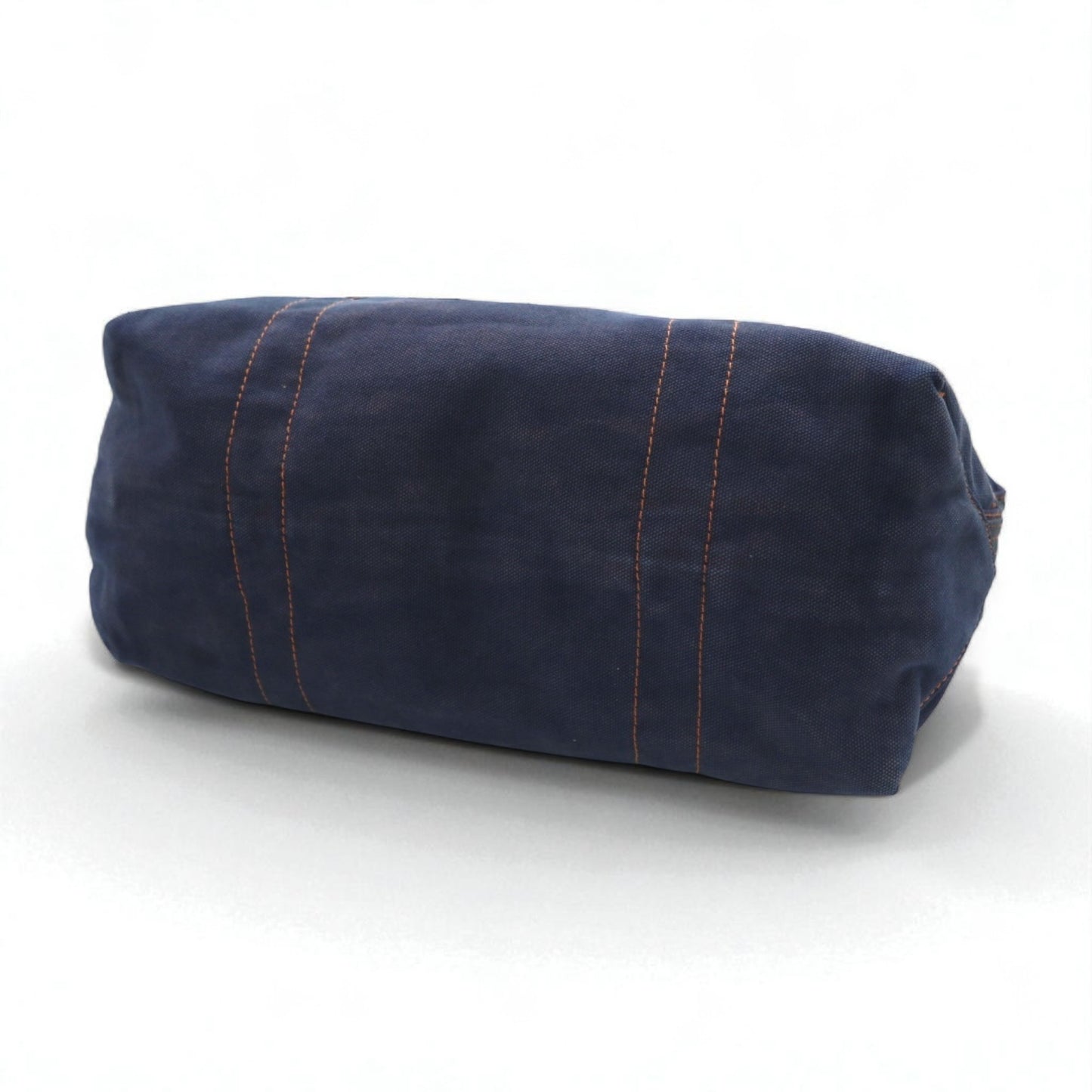 POLO RALPH LAUREN ヴィンテージ加工 トートバッグ ネイビー キャンバス ビッグポニー刺繍