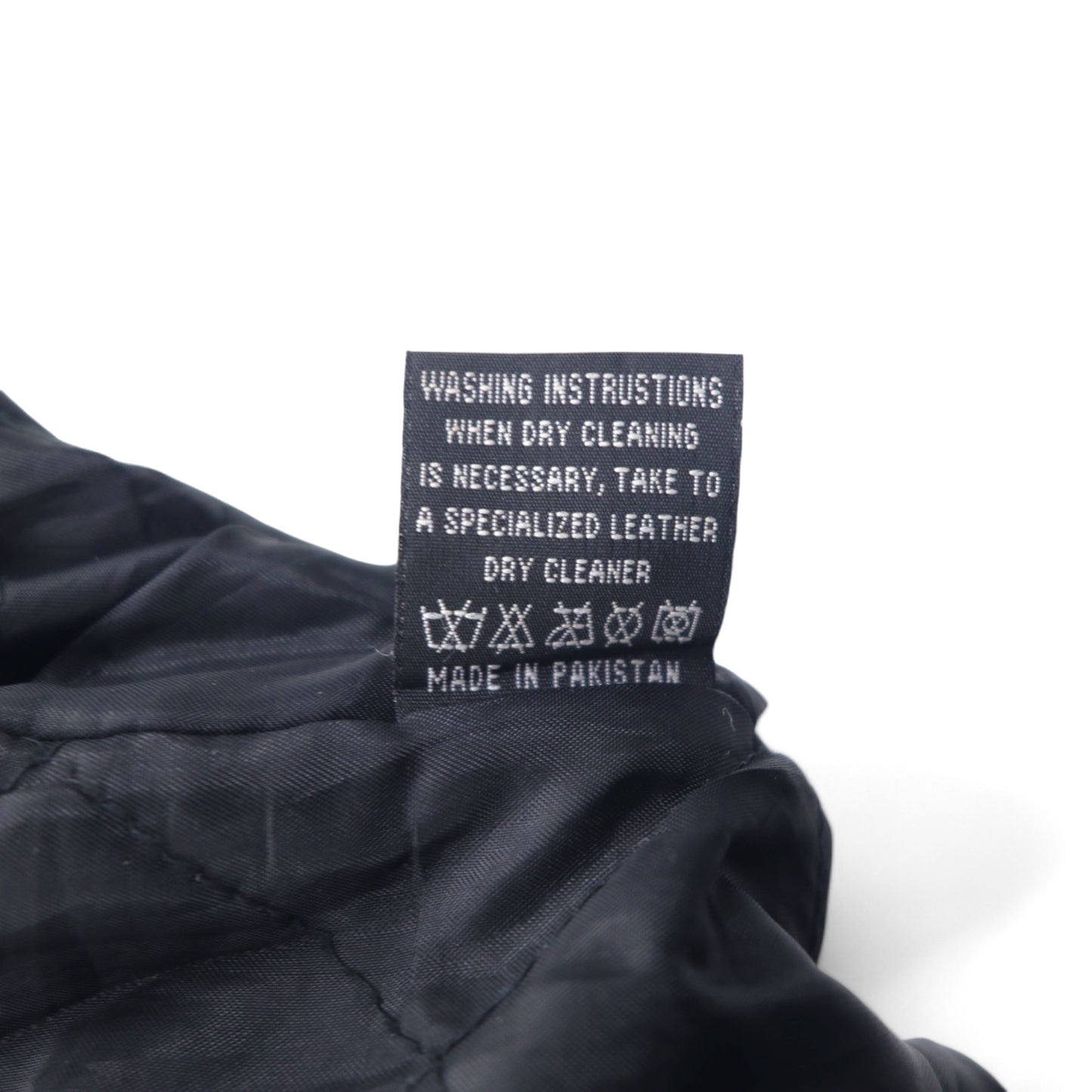 パキスタン製 90年代 パキジャン ダブルライダース レザージャケット XL ブラック GENUINE Leather レザー キルティングライナー