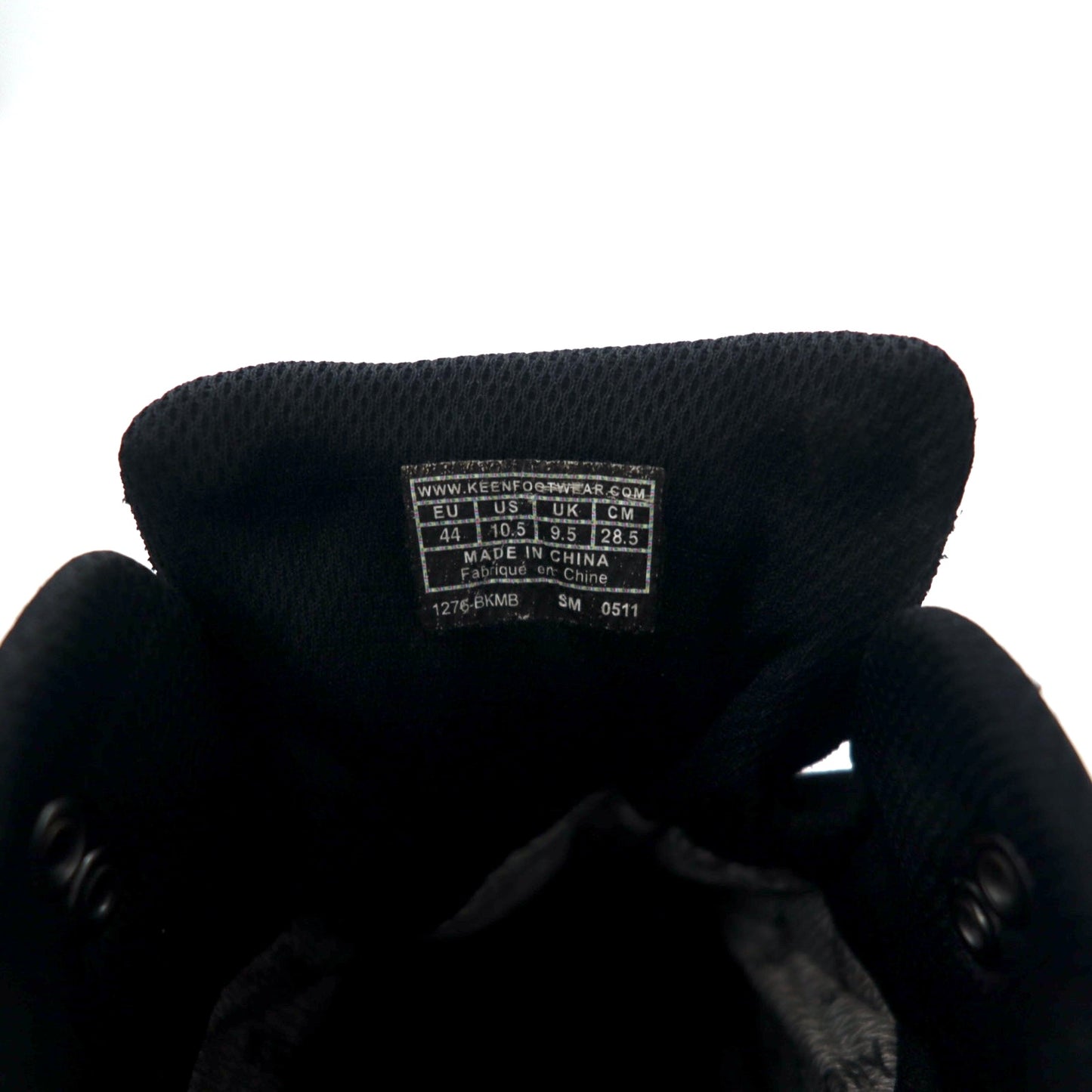 KEEN コヴェン ミッド トレッキングブーツ 28.5cm ブラック レザー 防水 1276-BKMB