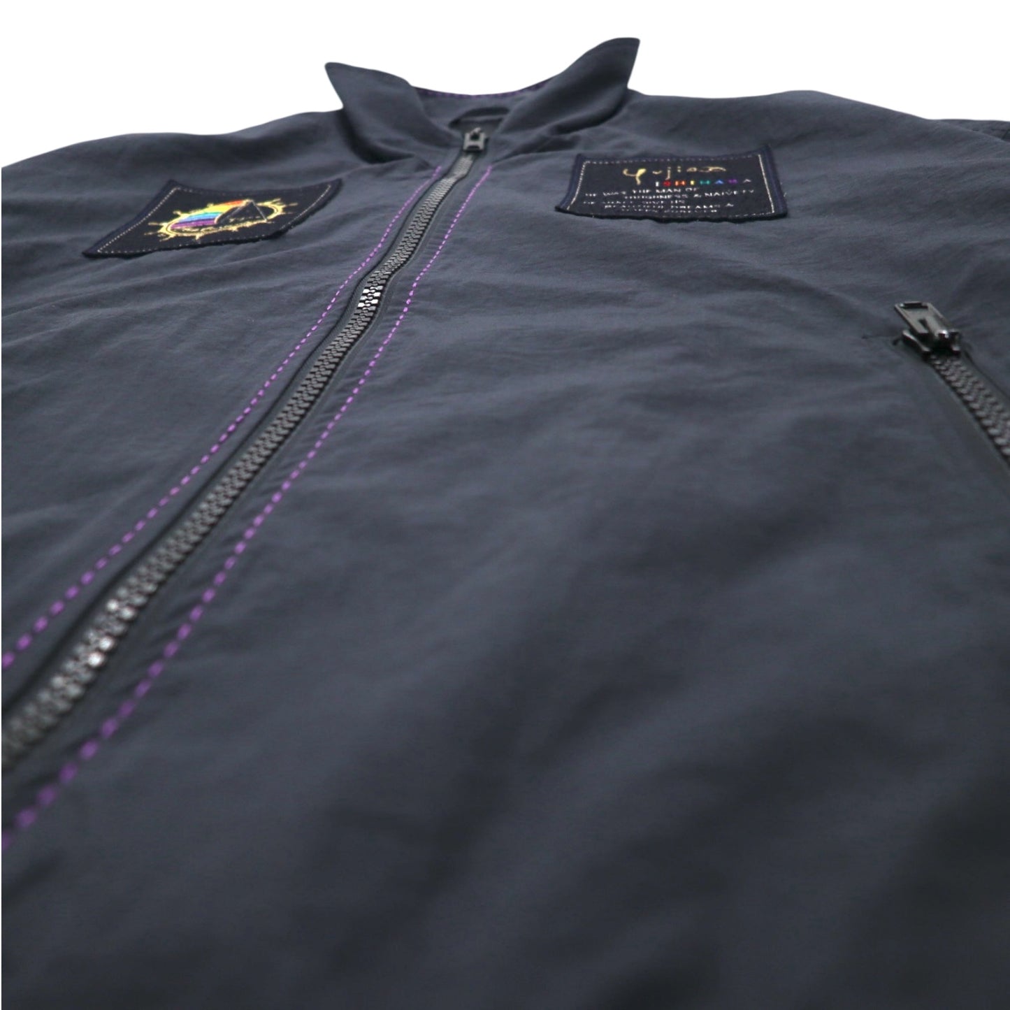 YUJIRO ISHIHARA ナイロンジャケット L ブラック 石原裕次郎 記念館オフィシャルアイテム 日本製