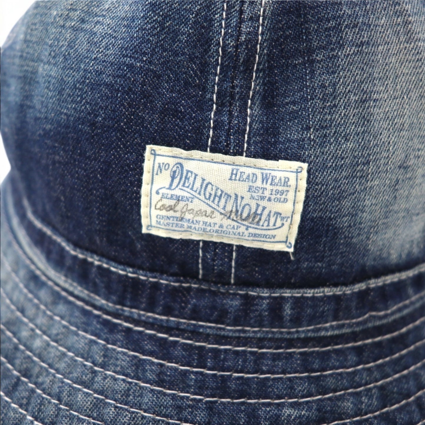CA4LA GENTS セルビッヂ デニム バケットハット メトロハット FREE インディゴ ブルー 赤耳 ヴィンテージ加工 TSU00472 日本製