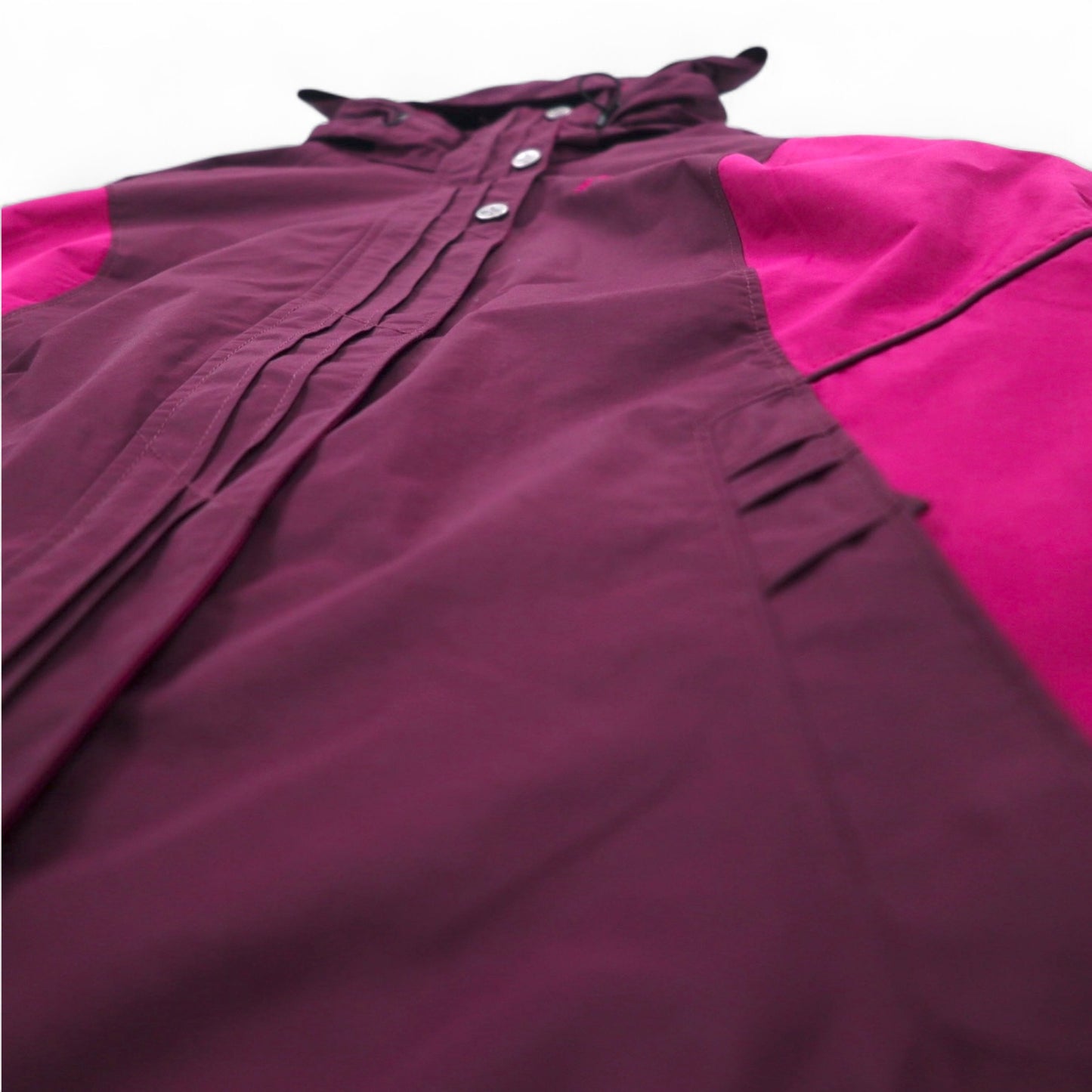 Columbia Omni-Tech Waterproof Mountain Parka S Purple Detachable Hood Bugaboo Parka WL7109