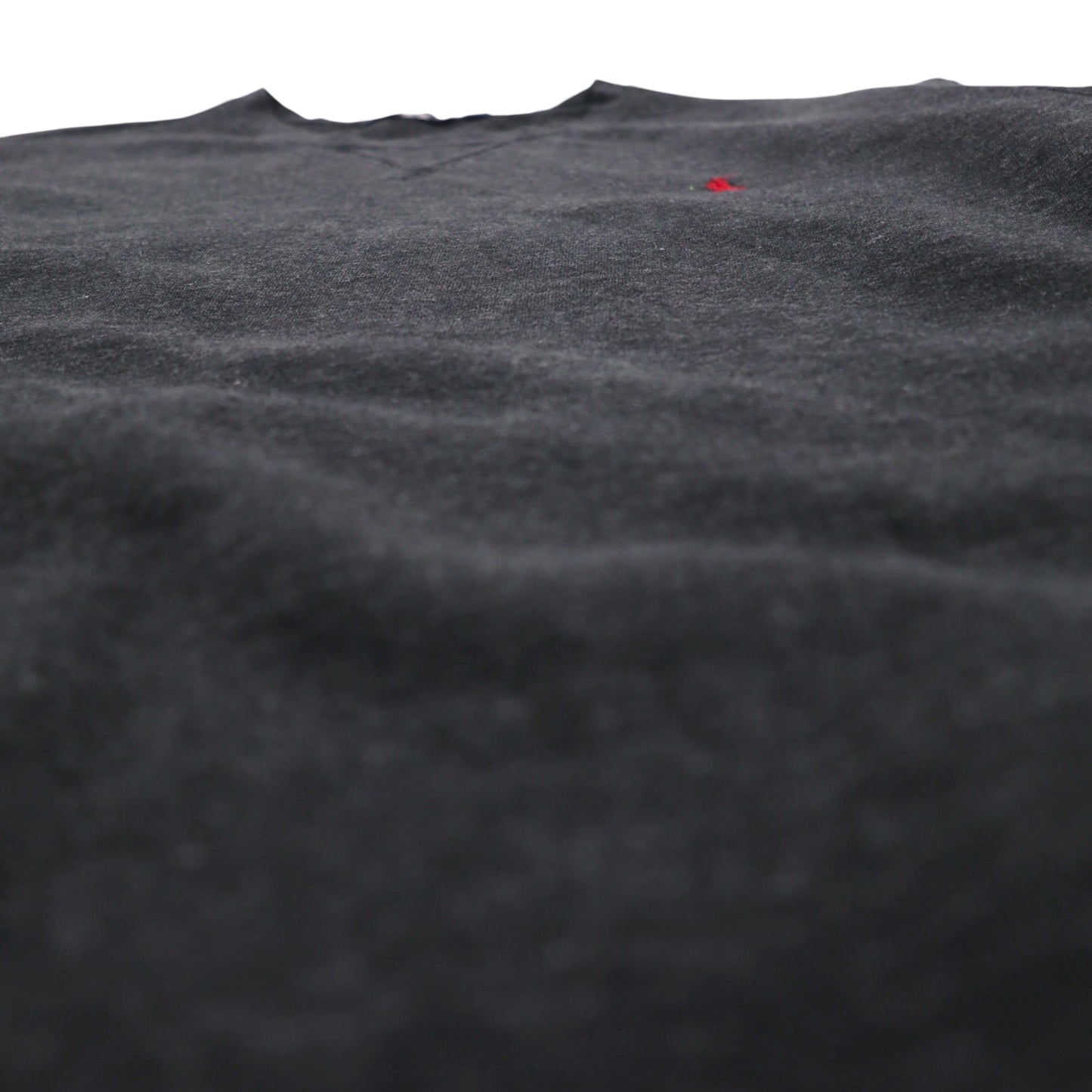 Polo Ralph Lauren 前V スウェット トレーナー XL グレー コットン スモールポニー刺繡