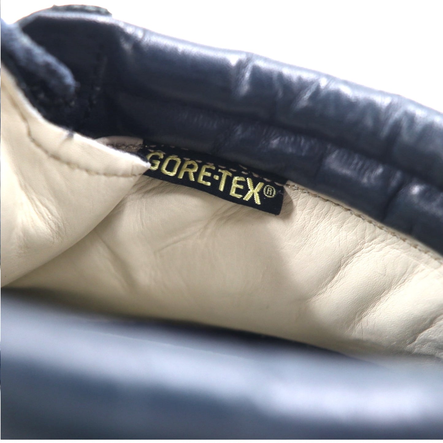 TIMBERLAND × NEXUS Ⅶ ゴアテックス GORE-TEX クラシック モカシンブーツ 26.5cm ネイビー レザー 防水 VIBRAMソール 19511