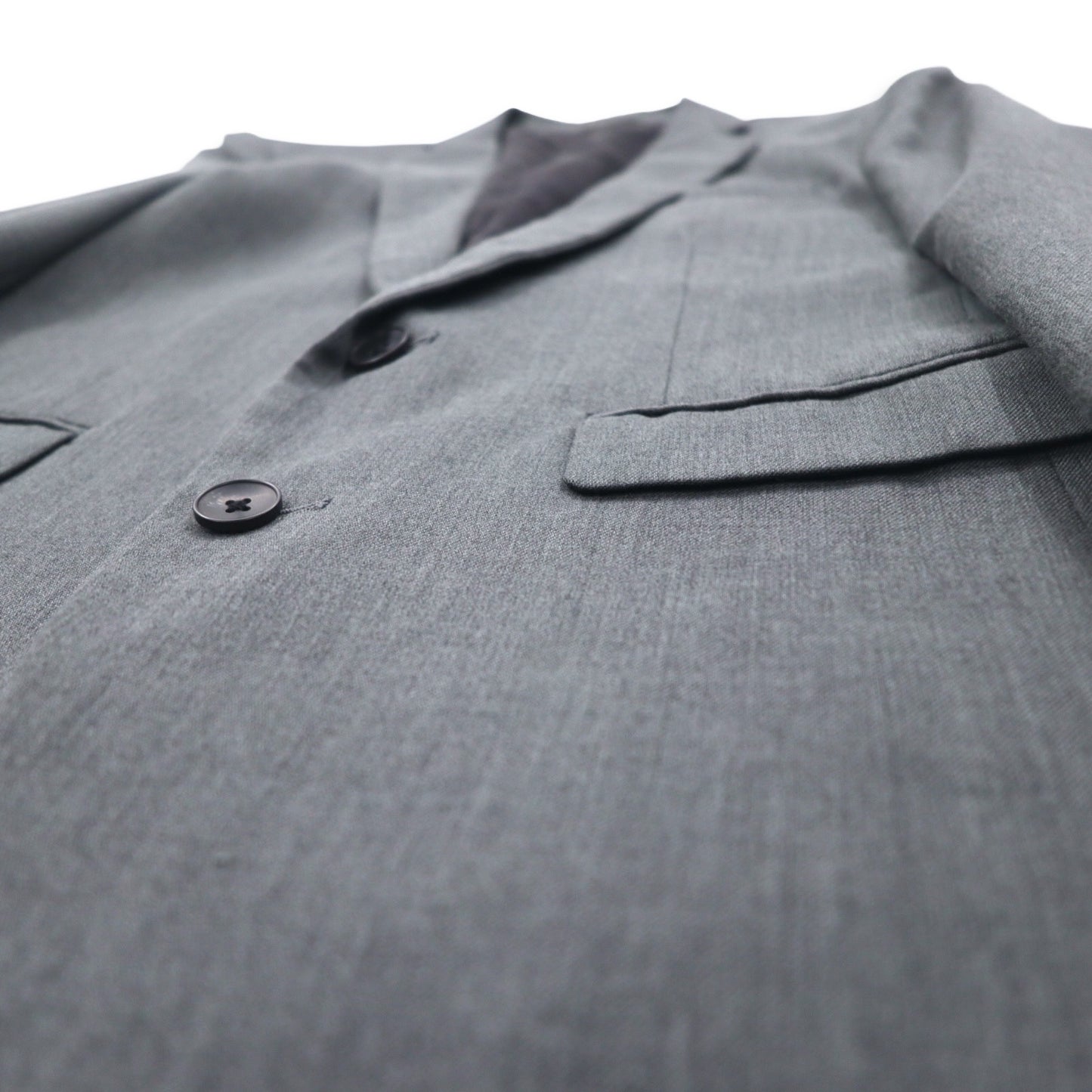 STUDIOUS 2B テーラードジャケット S グレー ポリエステル ST14-1-5-01 日本製