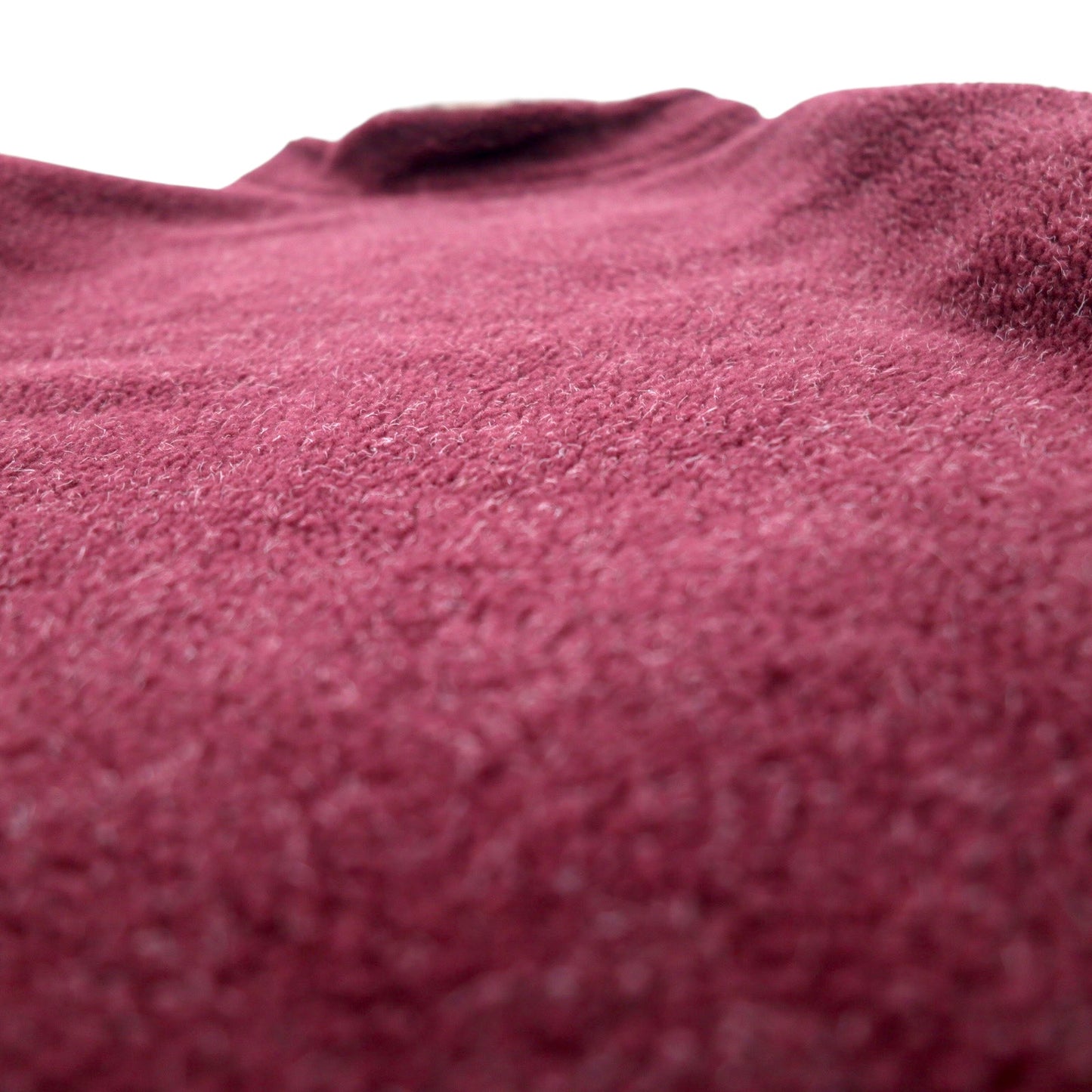 Cabela's ハイネック ボアフリース プルオーバー M ボルドー ポリエステル アクリル