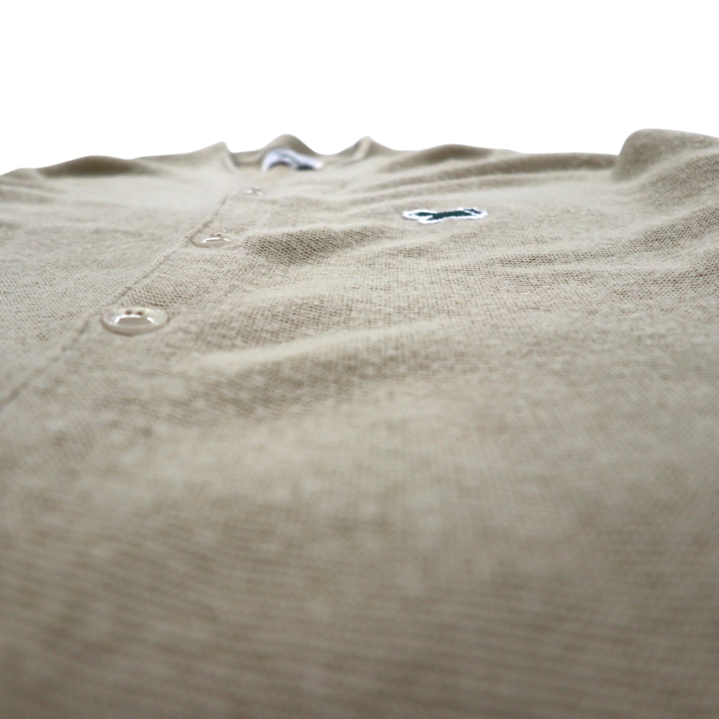 J.C.PENNEY アクリルニット カーディガン M ベージュ アクリル THE FOX COLLECTION