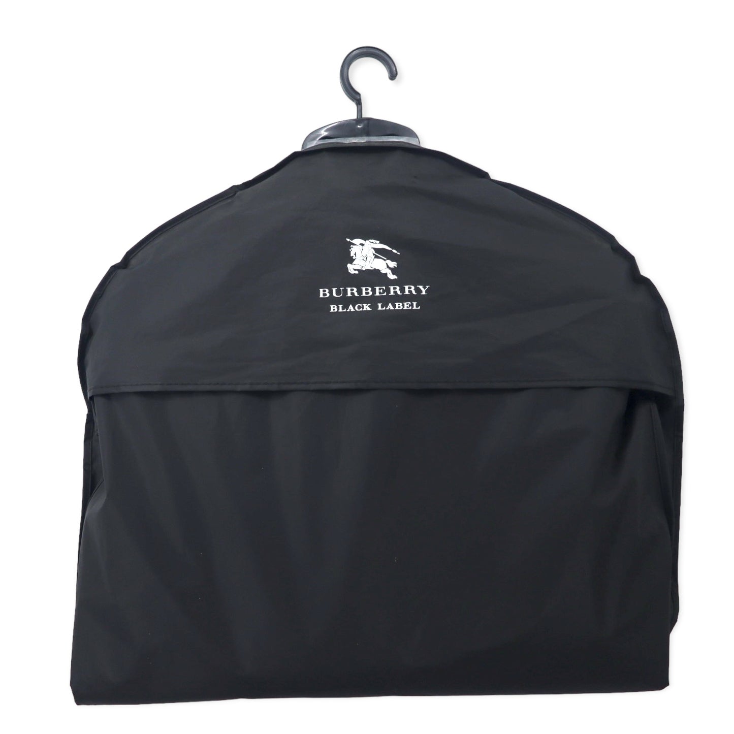 BURBERRY BLACK LABEL 3B Suit Set Up 42R Black Stripe Wool SUPER 100's Sheepskin Made in Japan