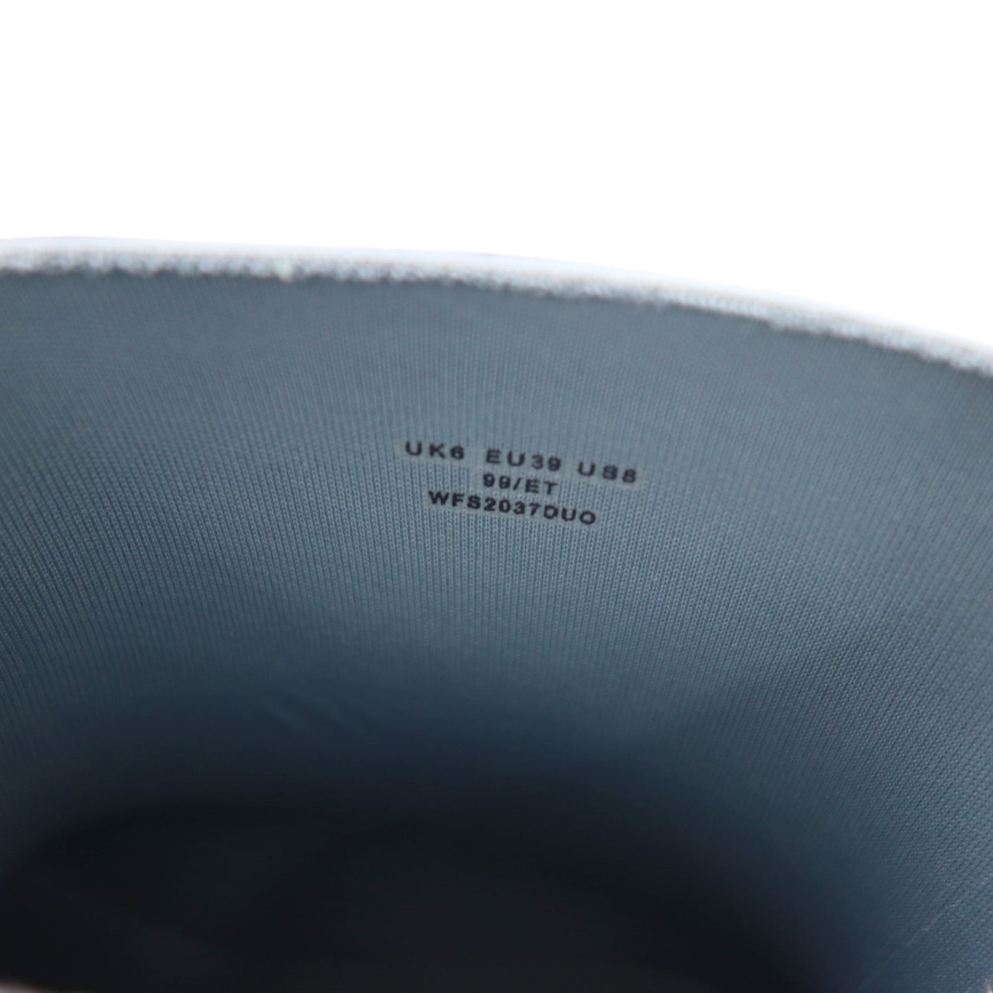 HUNTER Refined Low Heel Biker Gloss Duo REF LOW HEEL BIKER GLOSS DUO Rubber Boots Rain Boots 25cm Gray WFS2037DUO