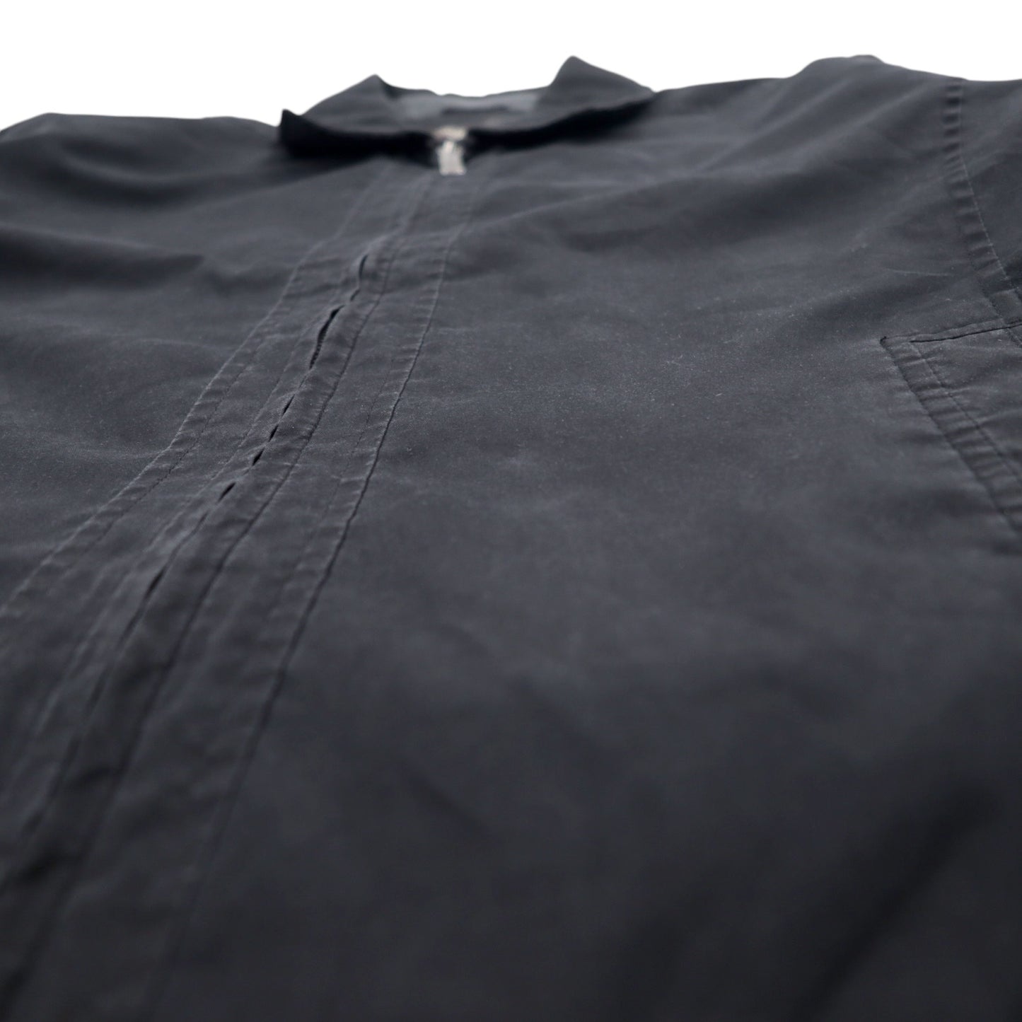 DOCKERS ( Levi's ) ピーチスキン スウィングトップ ハリントンジャケット L ブラック ポリエステル