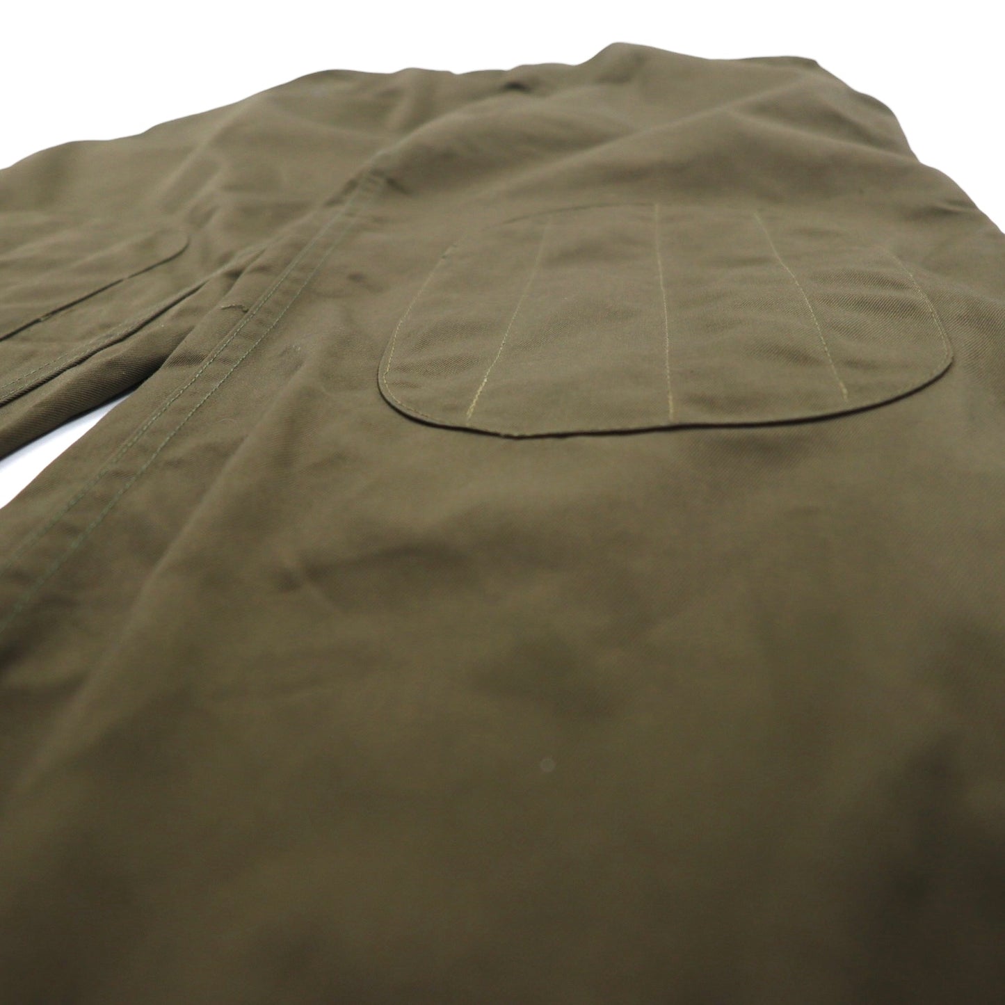 イタリア軍 90年代 ダブルニー パラシュートパンツ L カーキ コットン ミリタリー G.DI F.