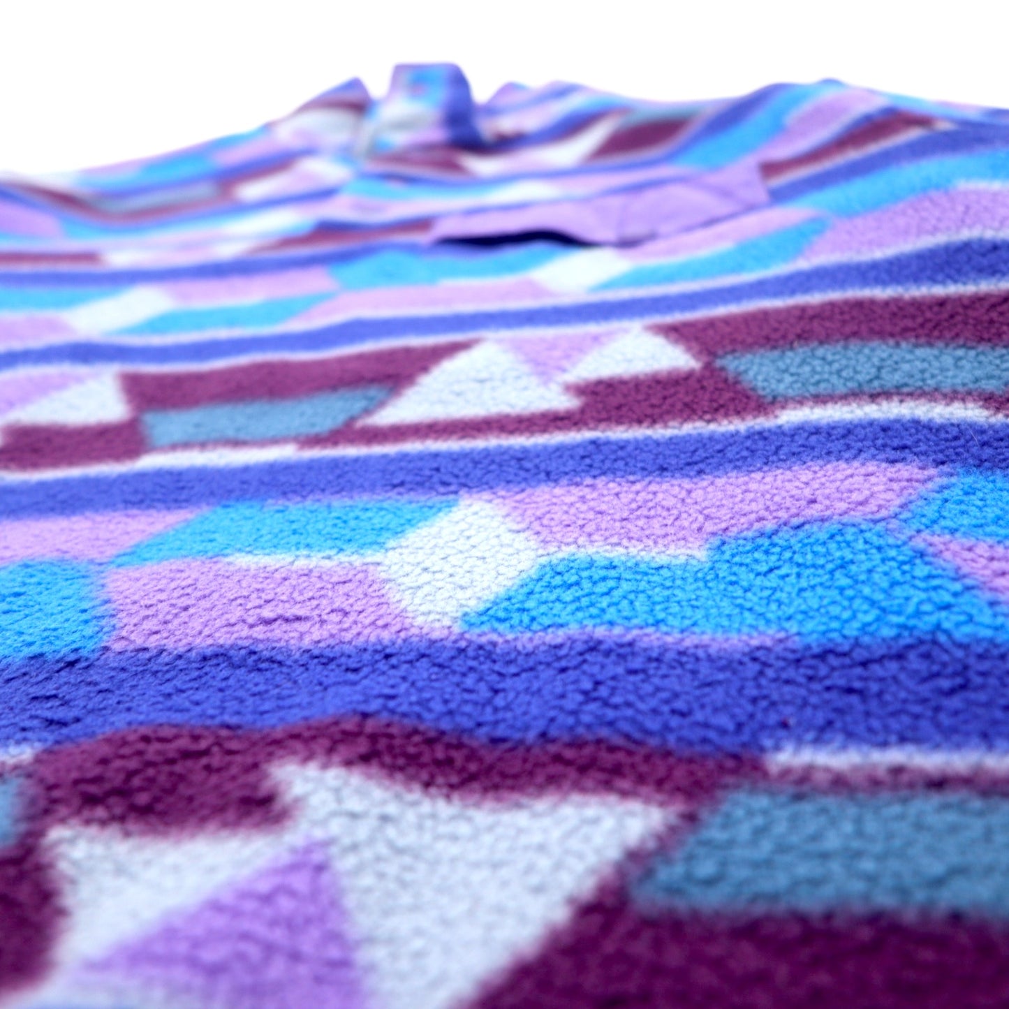 patagonia SYNCHILLA シンチラ スナップT フリースジャケット M パープル ポリエステル 総柄 25455FA15