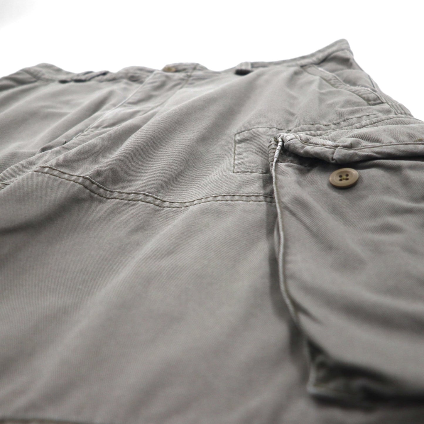 POLO RALPH LAUREN ポロチノ ショート カーゴパンツ ハーフパンツ L カーキ コットン