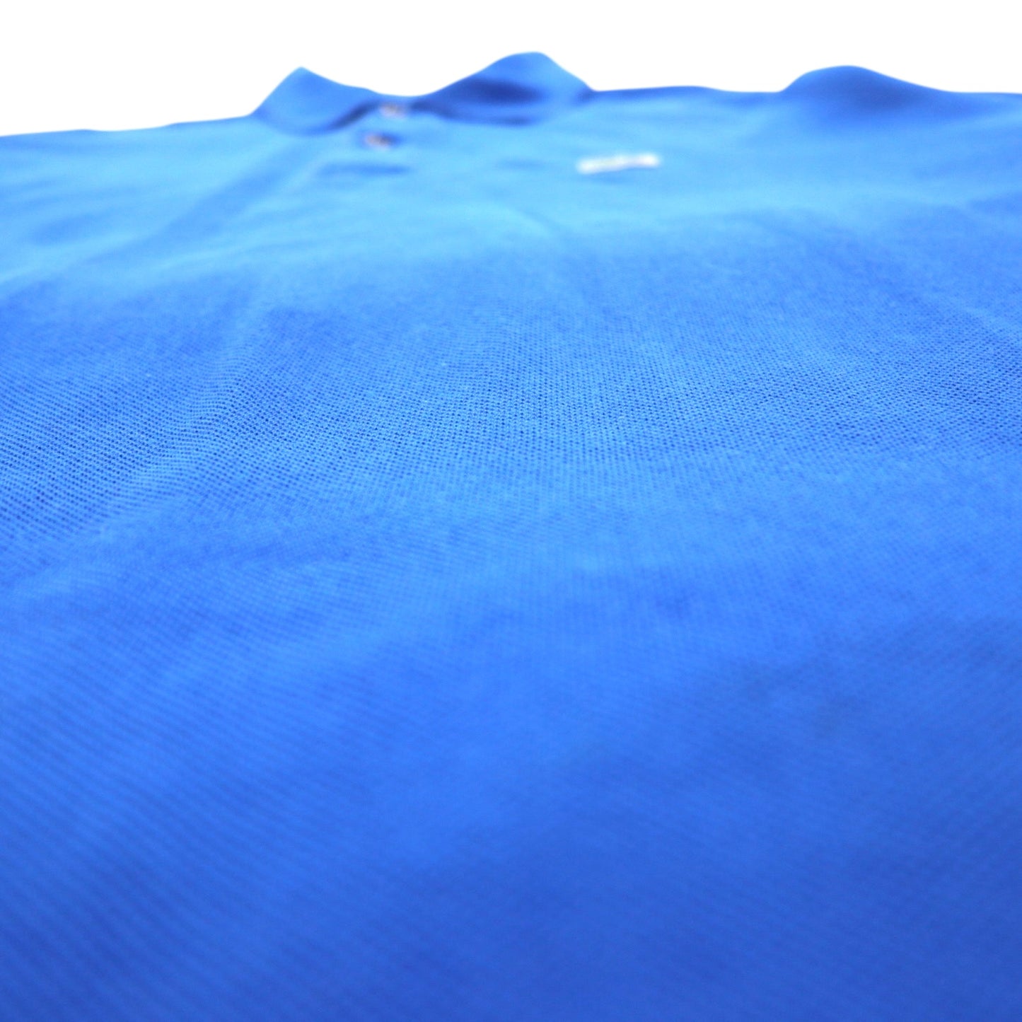 LACOSTE クラシックフィット ポロシャツ L ブルー コットン 鹿の子 F8455