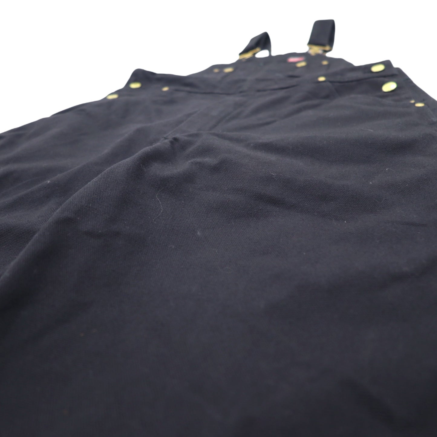 Dickies ダック オーバーオール 34 ブラック コットン G6541BK