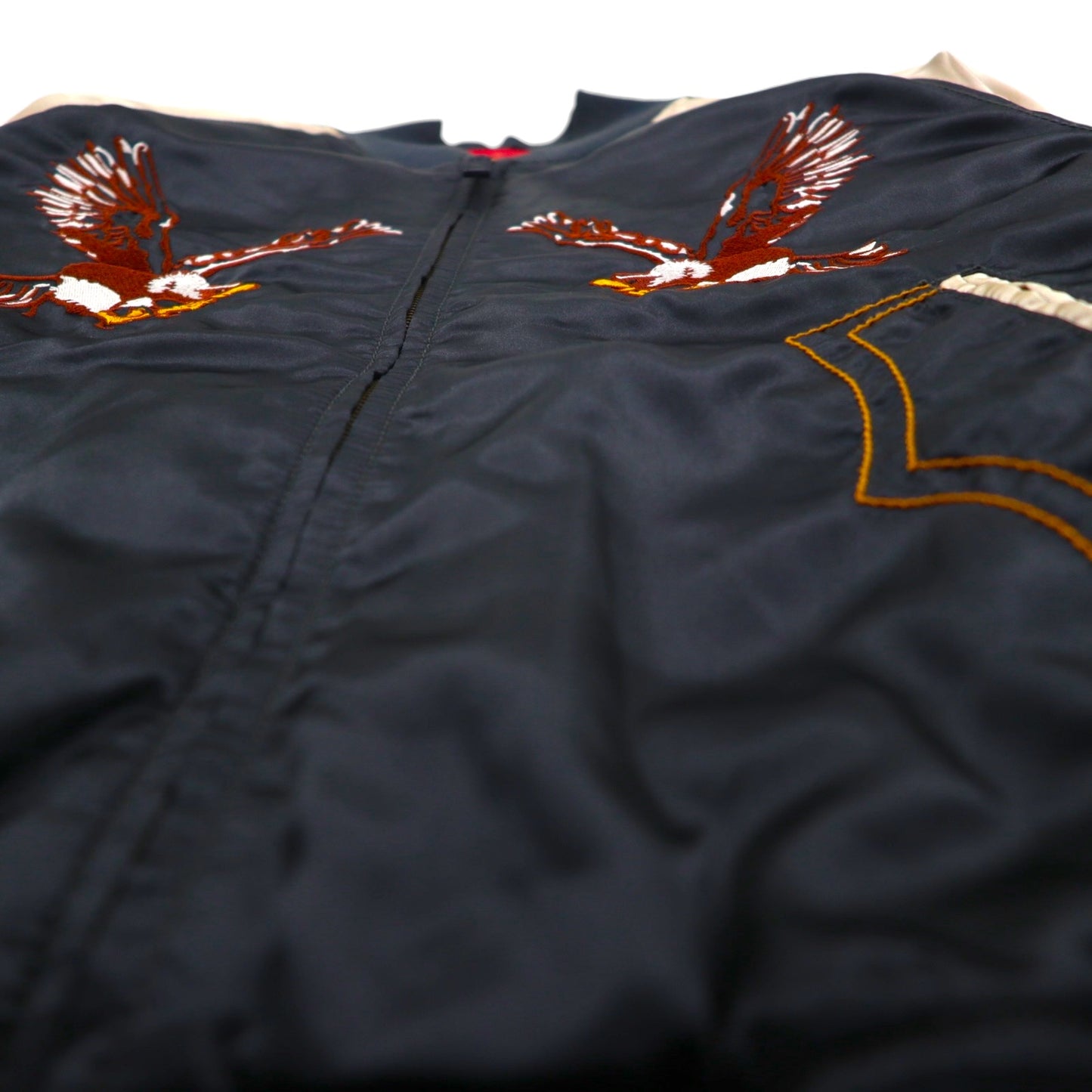 Levi's 2000s Sukajan Souvenir Jacket, Size M, Black, California Embroidery, 70906-34