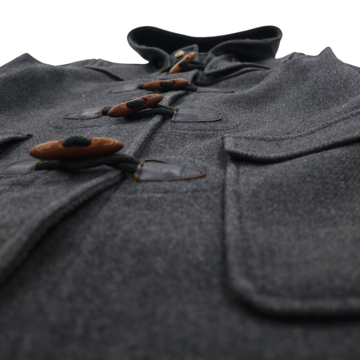 J.PRESS 80年代 ダッフルコート L グレー メルトン ウール トグルボタン