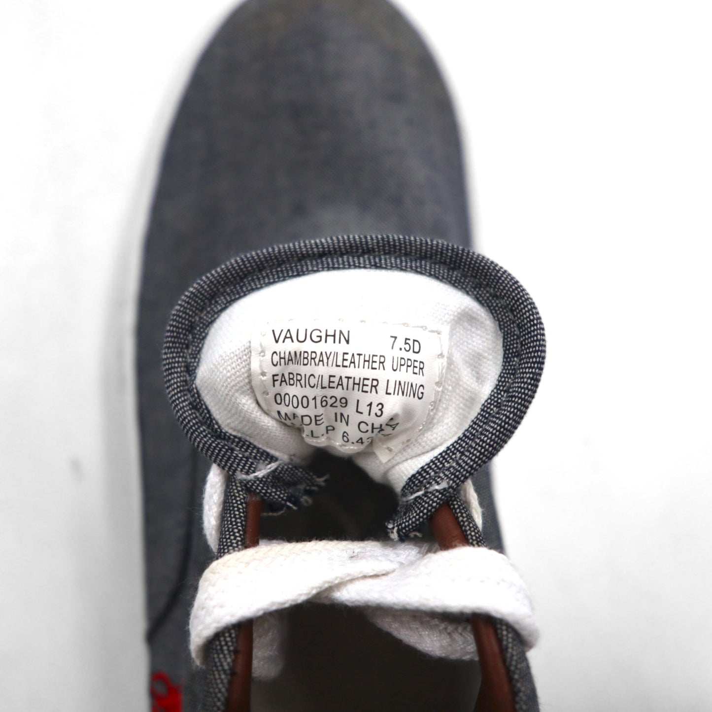 Polo by Ralph Lauren キャンバス スニーカー 25.5cm グレー スモールポニー刺繍 VAUGHN