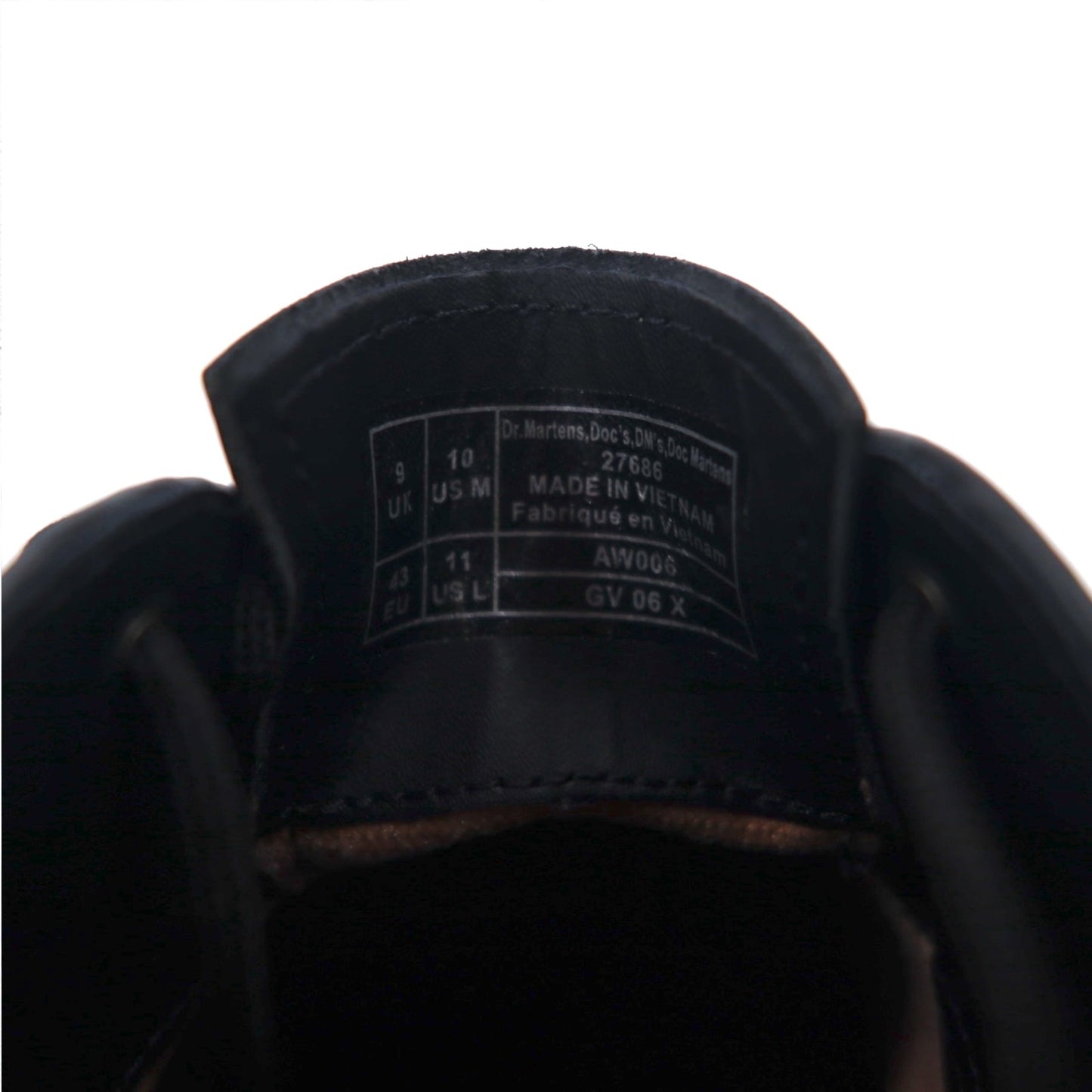 Dr.Martens スカル レオパード プリント オックスフォード 3ホール ドレスシューズ 28cm レザー Skull Leopard Print Oxfords 27686