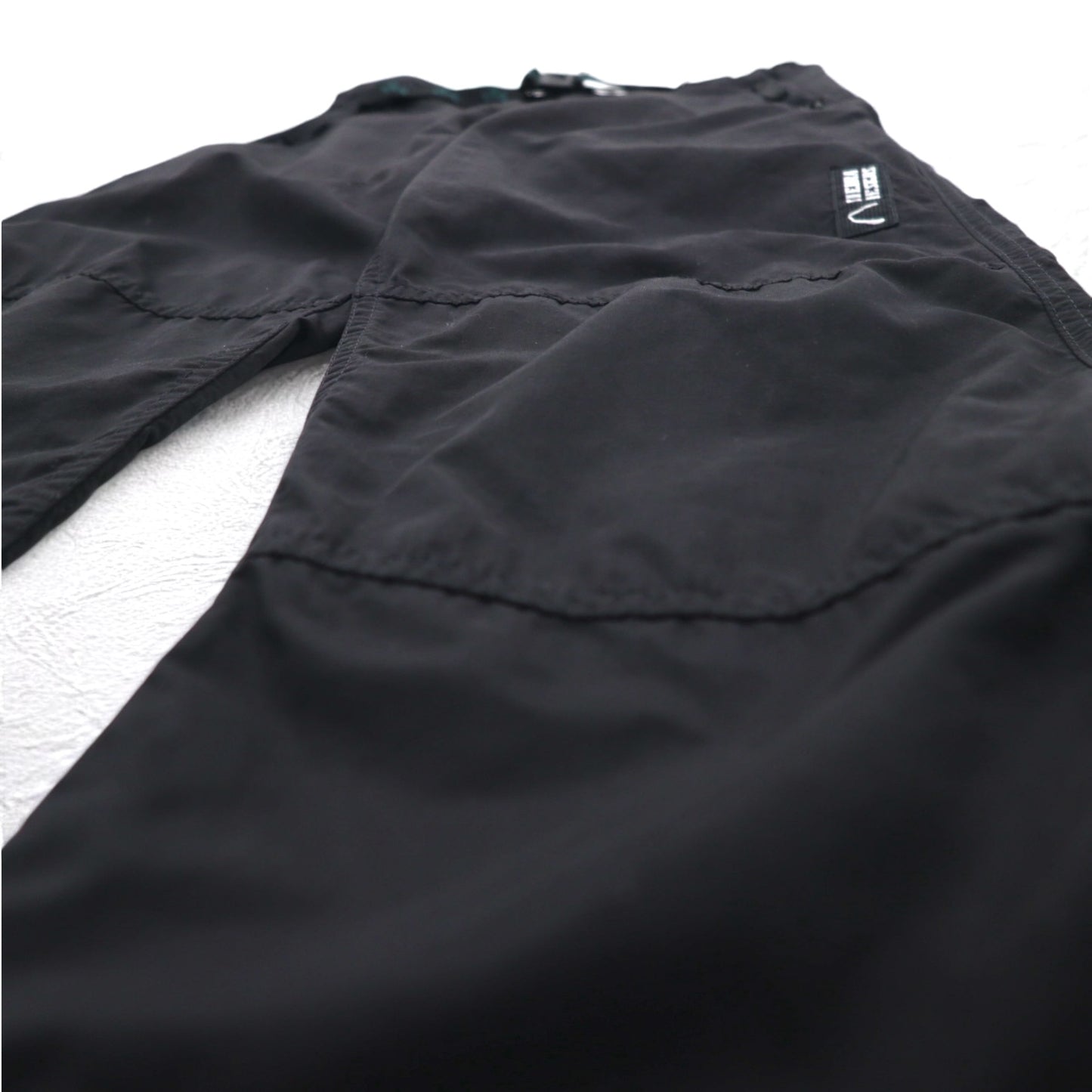 SIERRA DESIGNS Made in Canada Climbing Pants Size S Zippered Hem Slit BLACK WATER DESIGNS LIMITED