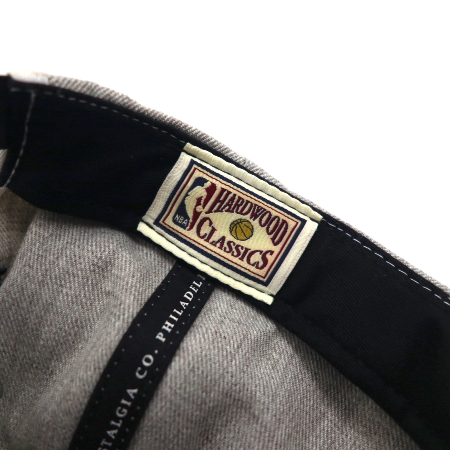 mitchell & ness バイカラー スナップバック ベースボールキャップ FREE グレー NBA CHICAGO BULLS