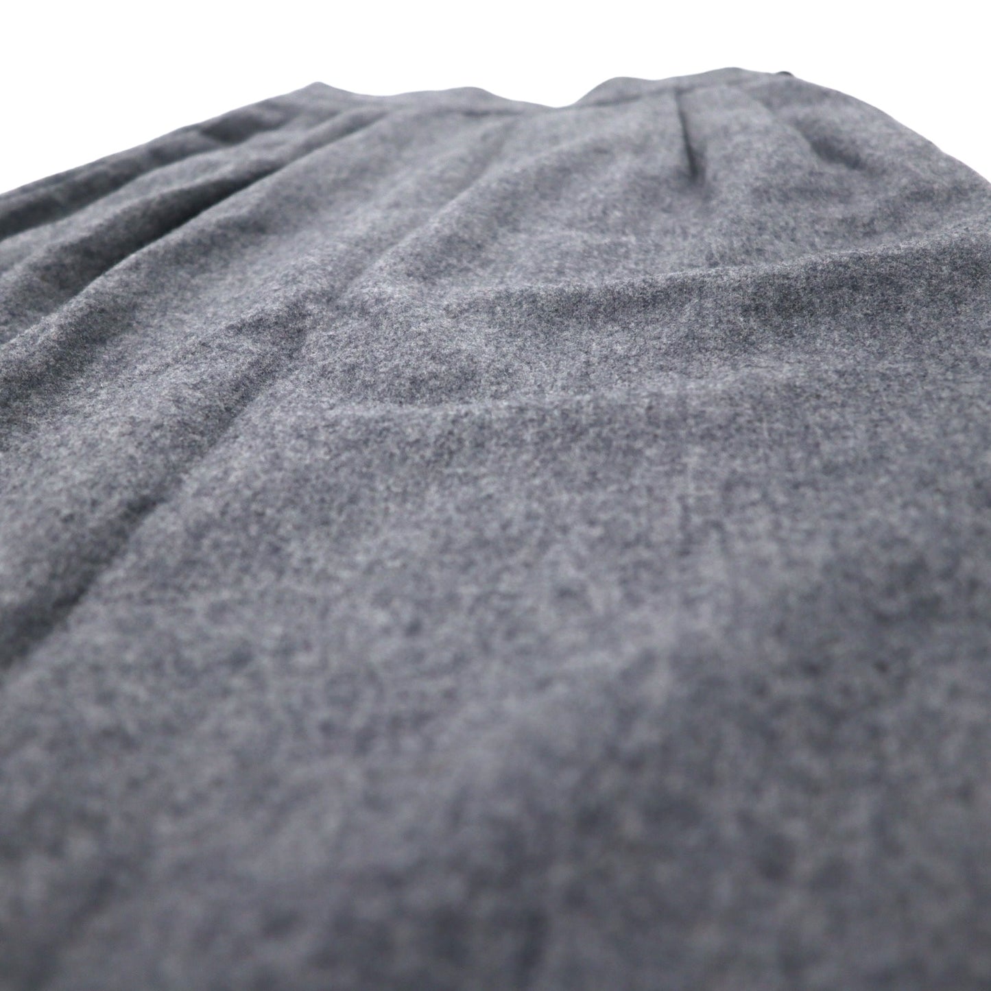 PENDLETON USA Made 70s Tuck Skirt 4 Grey Wool