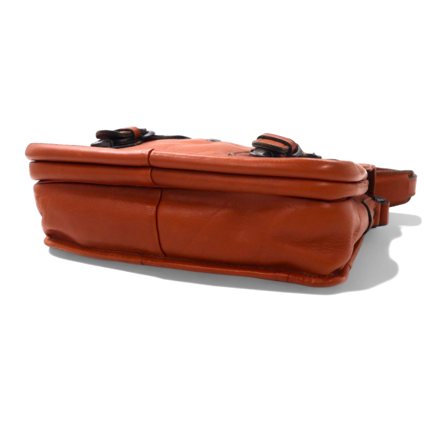 PORTER Baron All Leather Shoulder Bag Messenger Bag Brown Cowhide BARON 206-02585 Made in Japan