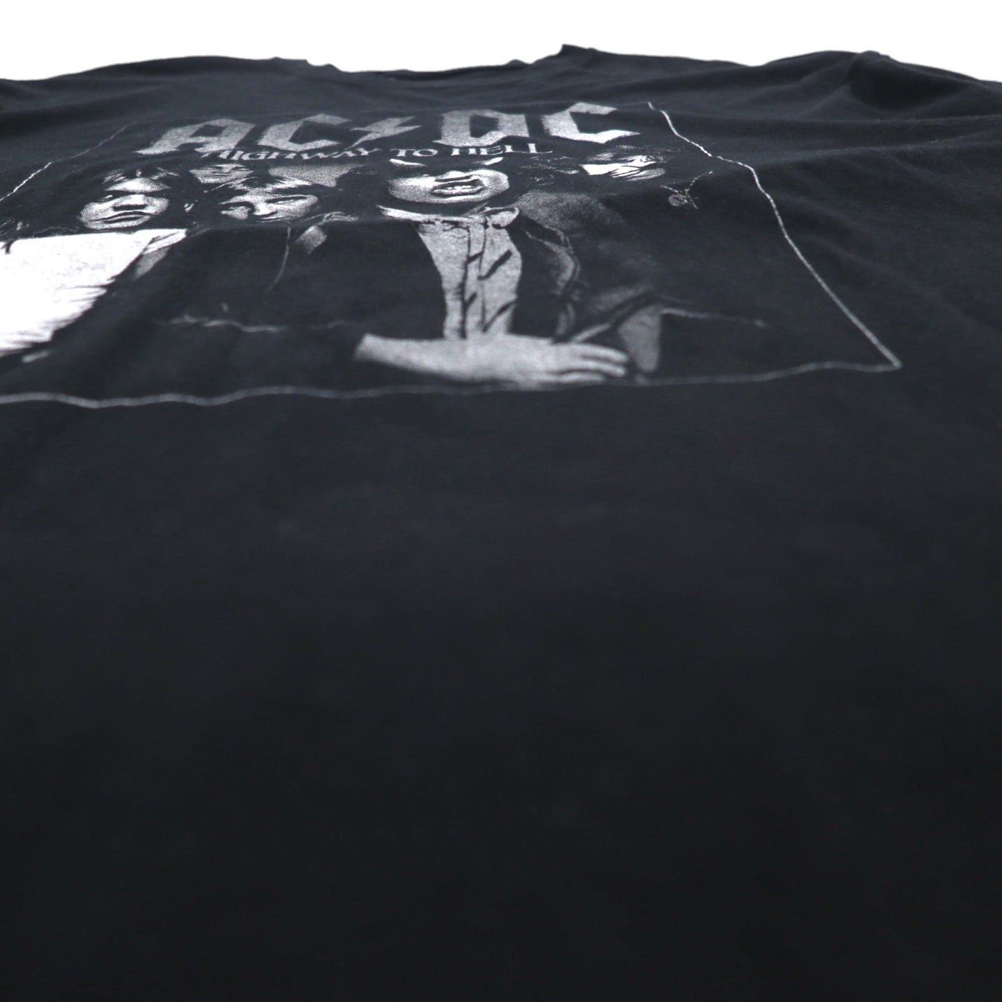 AC/DC Official Rock Band T-Shirt 2XL Black Cotton HIGHWAY TO HELL