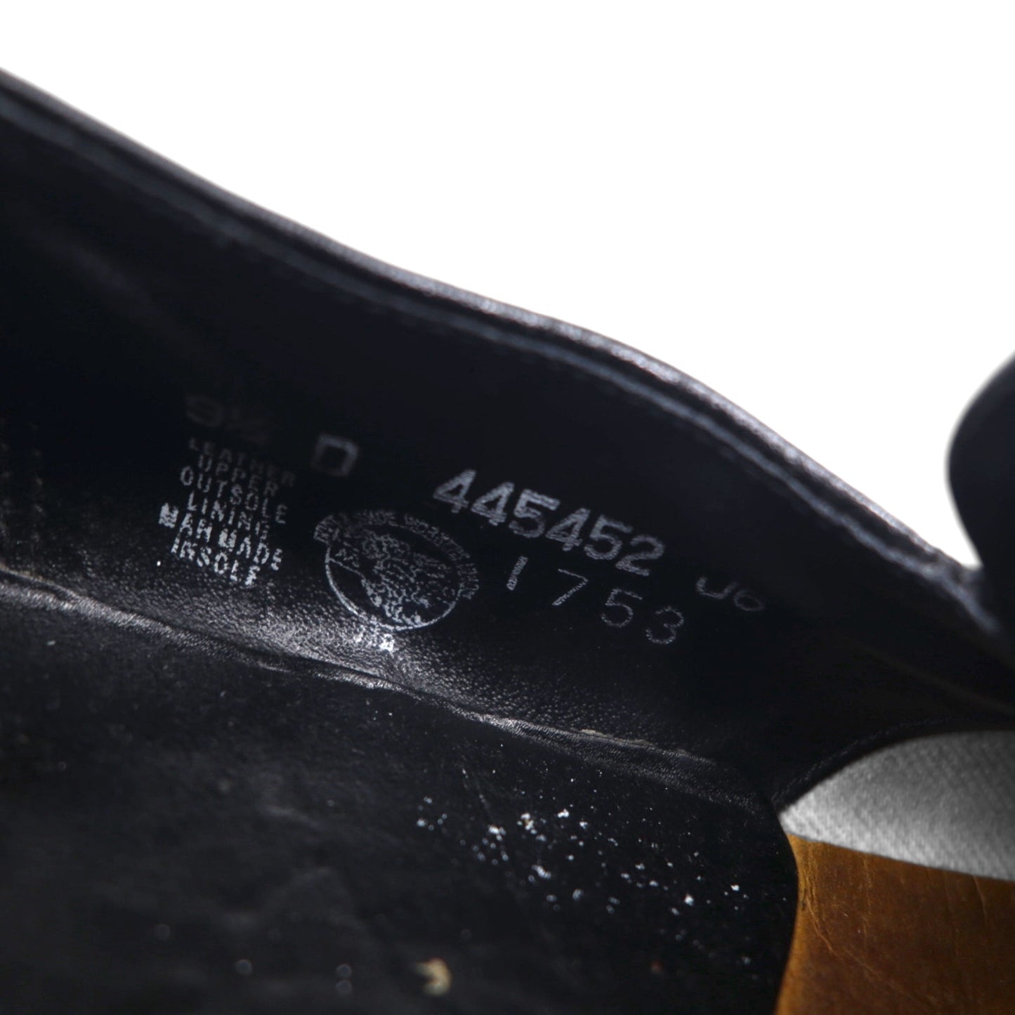 NUNN BUSH 70年代 USA製 ウイングチップ タッセル ローファー 27.5cm ブラック レザー 445452 J5 1753