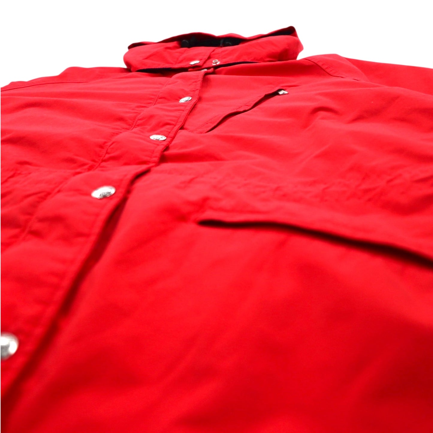 THE NORTH FACE 90s Made in USA Gore-Tex Mountain Parka L Red Waterproof Drawstring Detachable Hood Red Tag