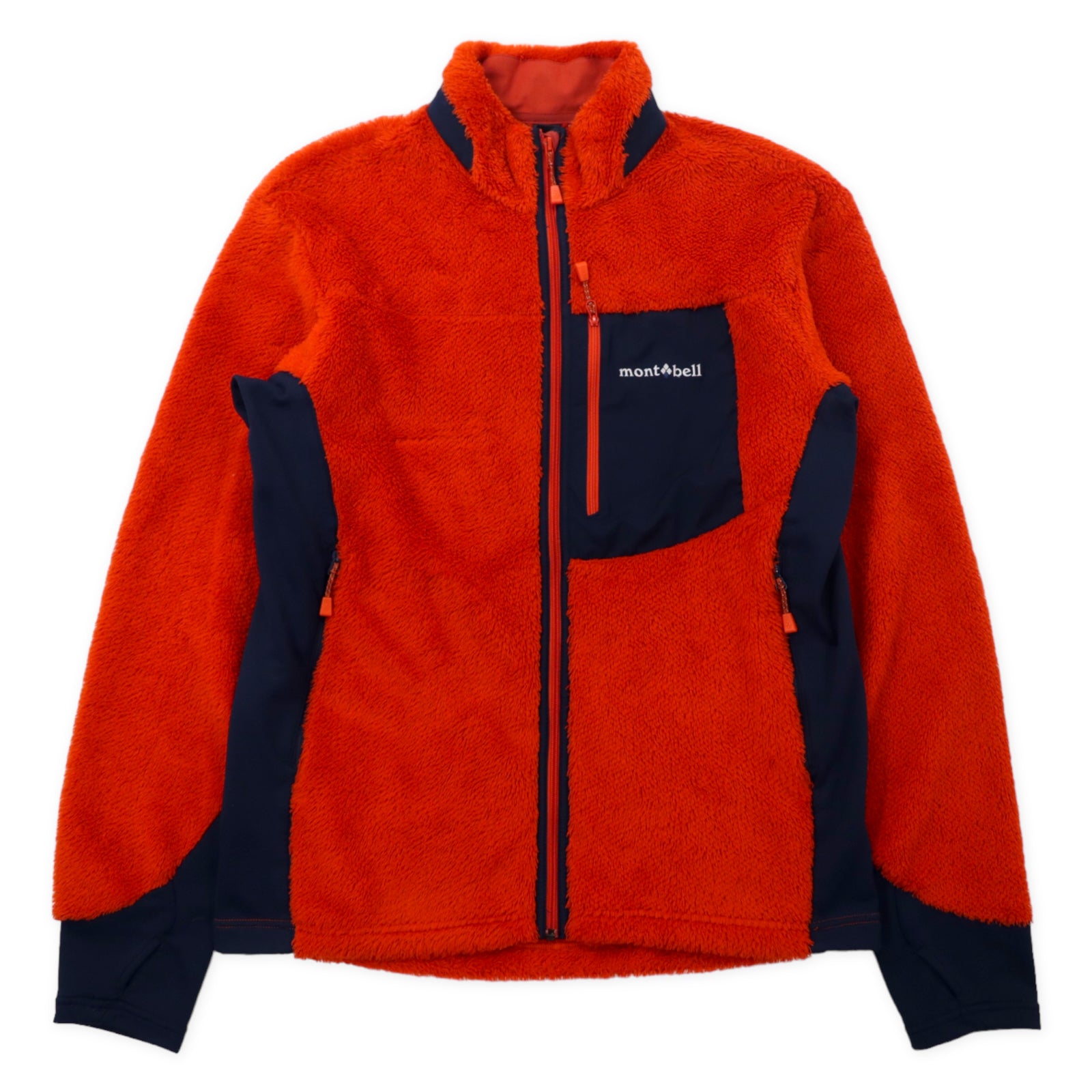 MONT-BELL FLEECE Crima Air Jacket L Orange Polyester CLIMA